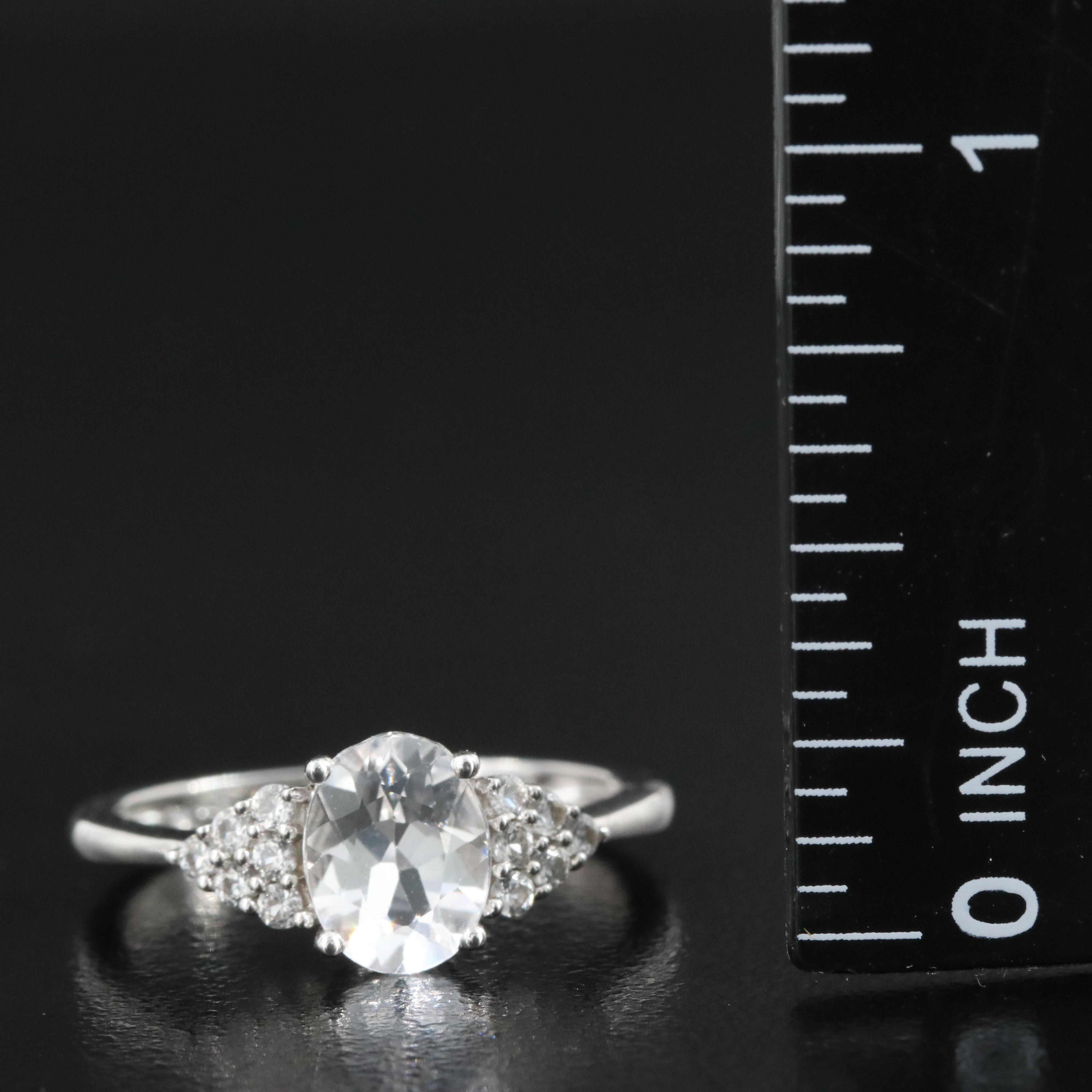 Sterling Sapphire Ring