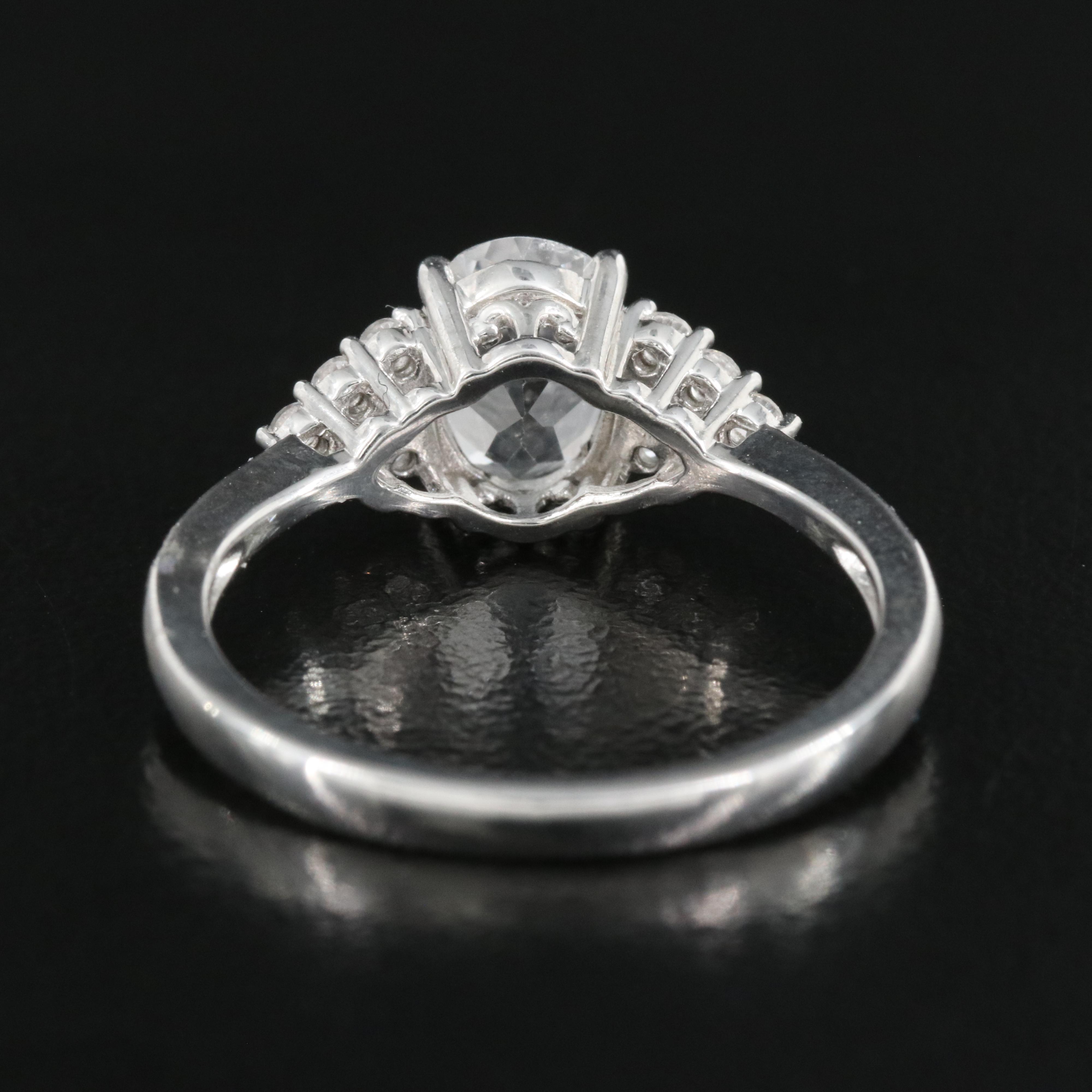 Sterling Sapphire Ring