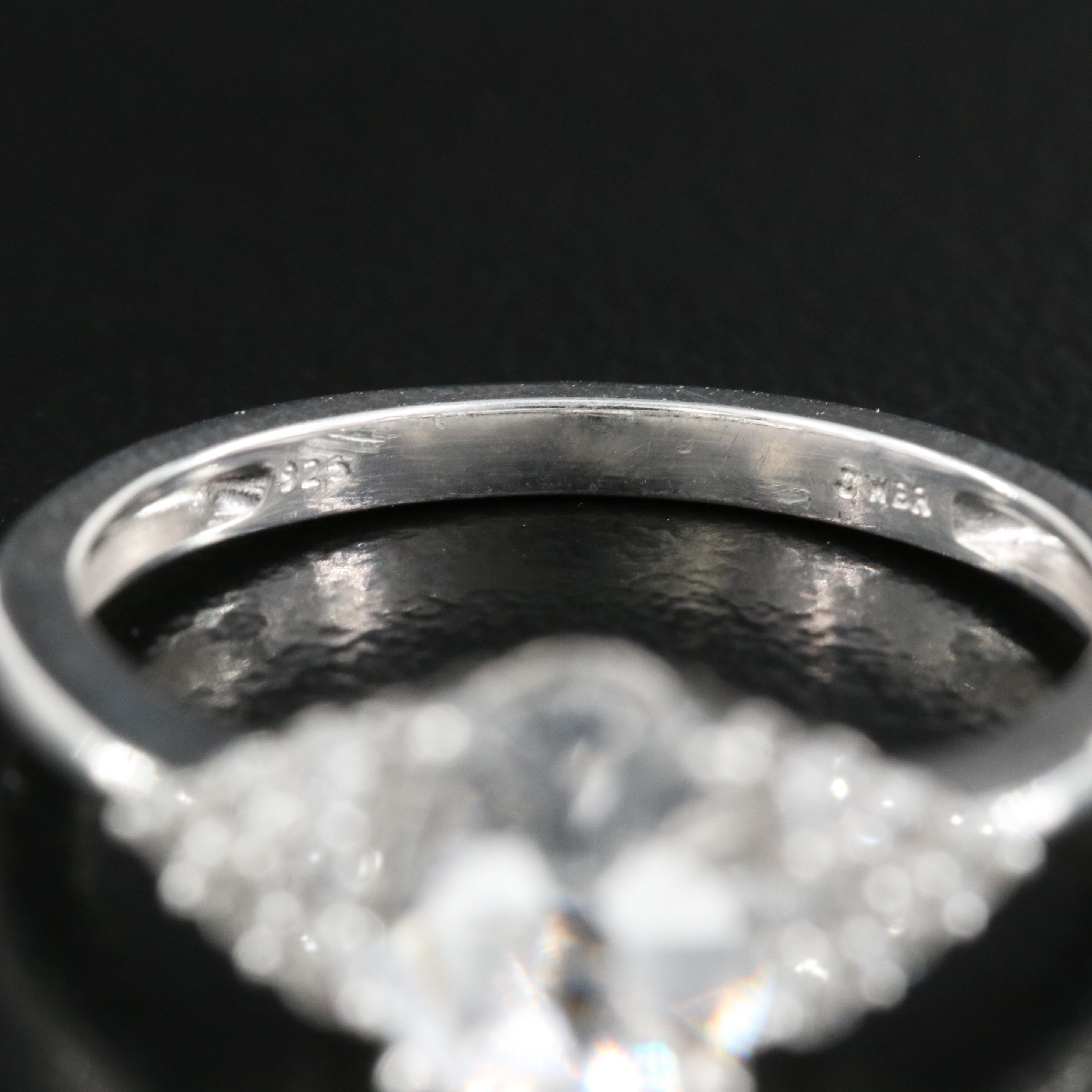 Sterling Sapphire Ring