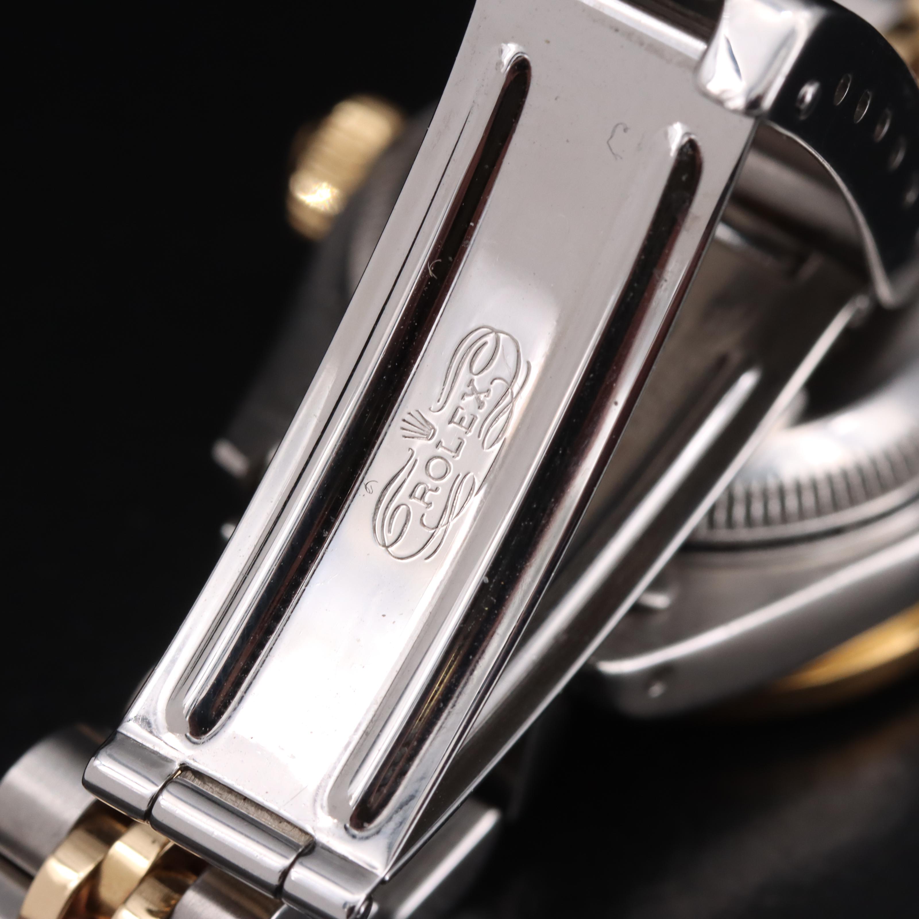 1986 Rolex Custom Diamond Dial and Bezel Datejust Watch