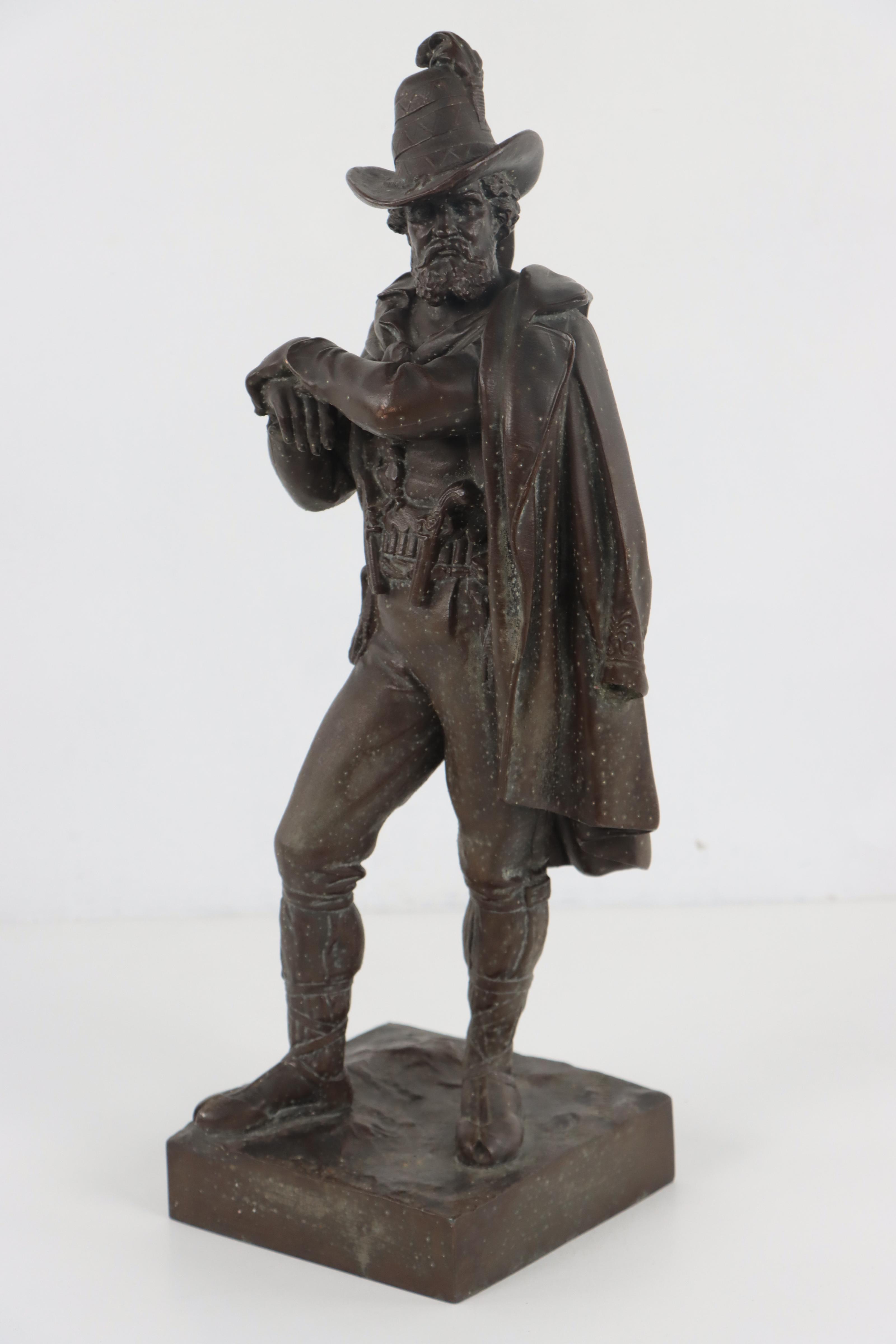 Spelter Sculptures of European Explorers