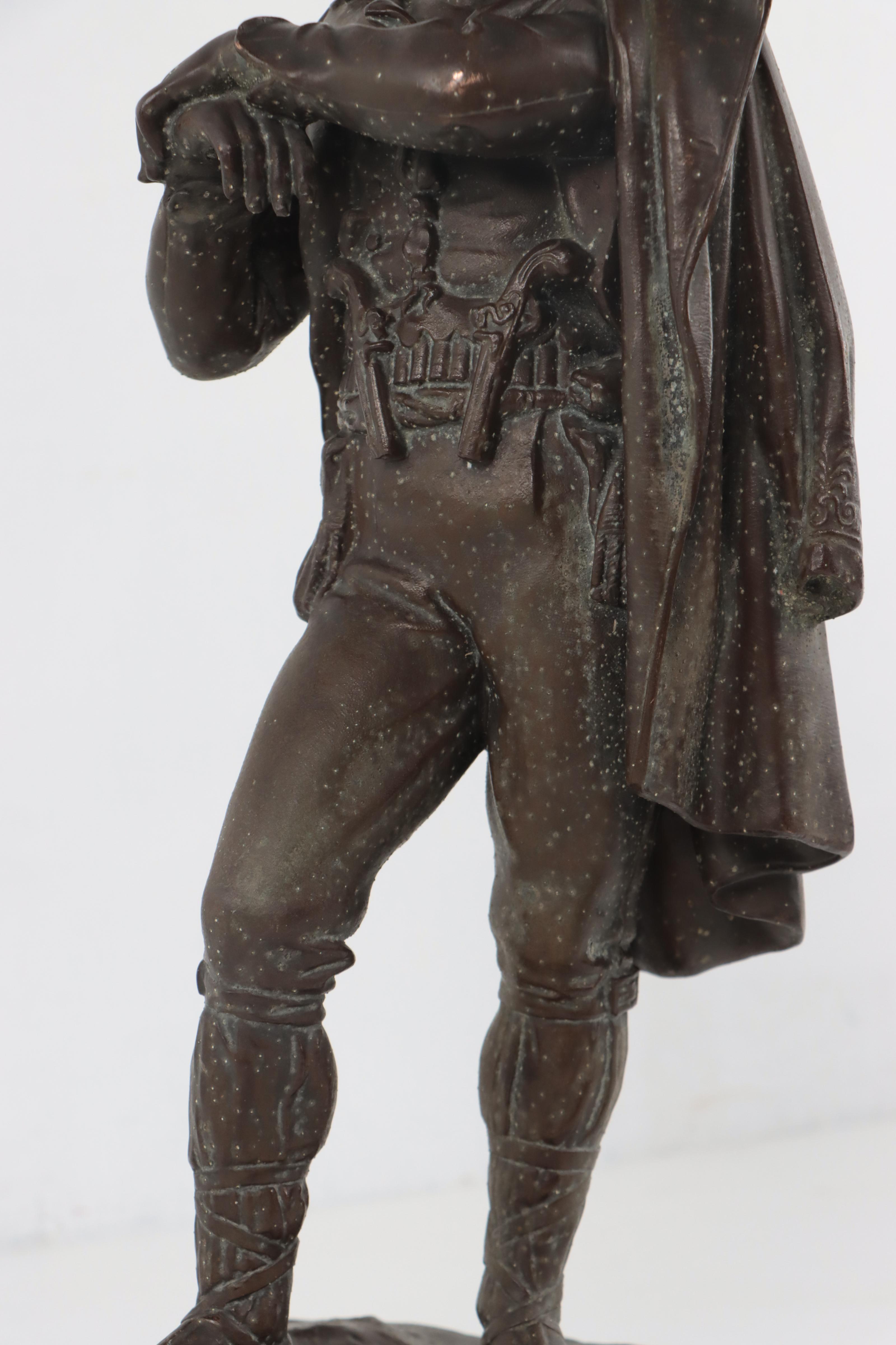 Spelter Sculptures of European Explorers
