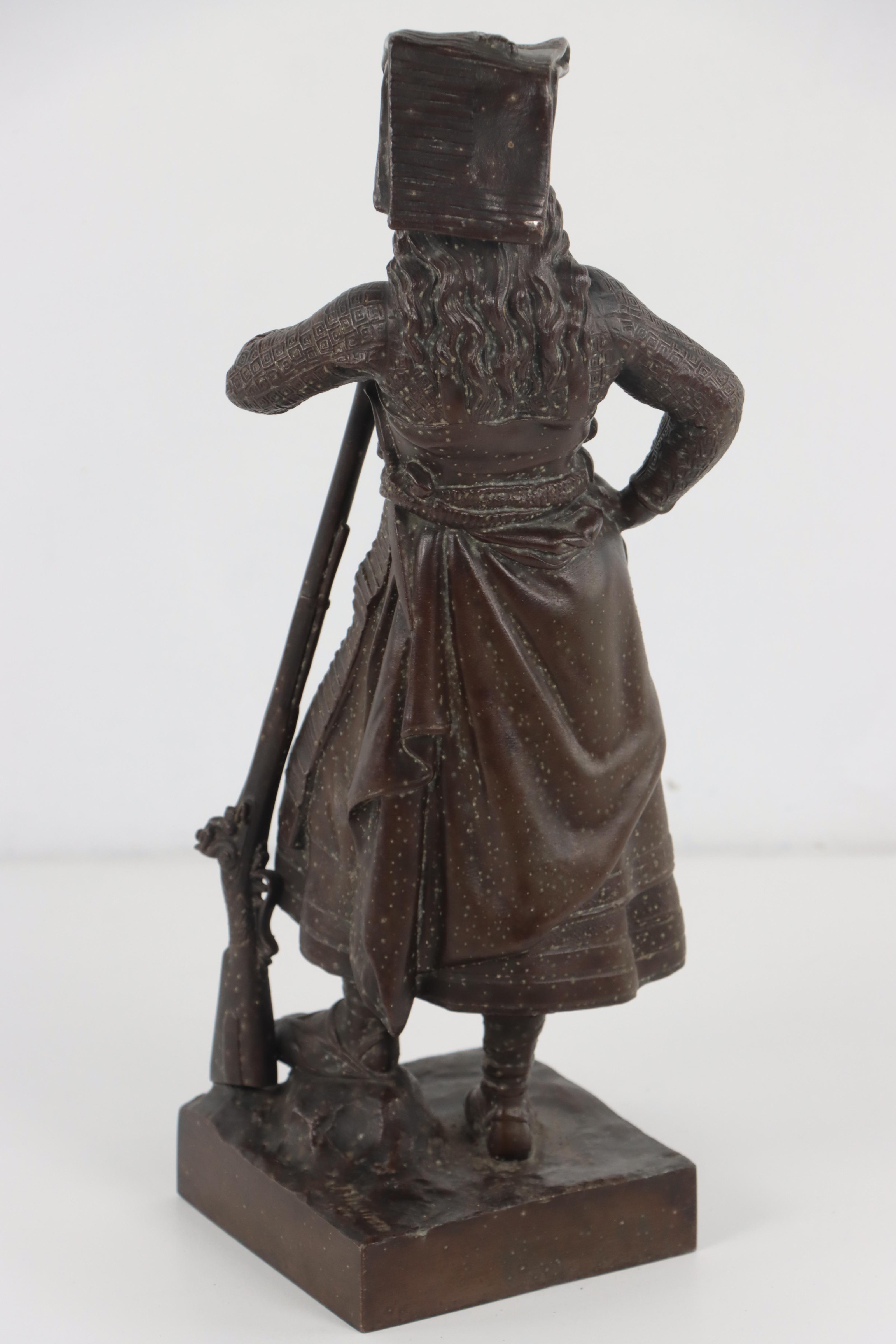 Spelter Sculptures of European Explorers