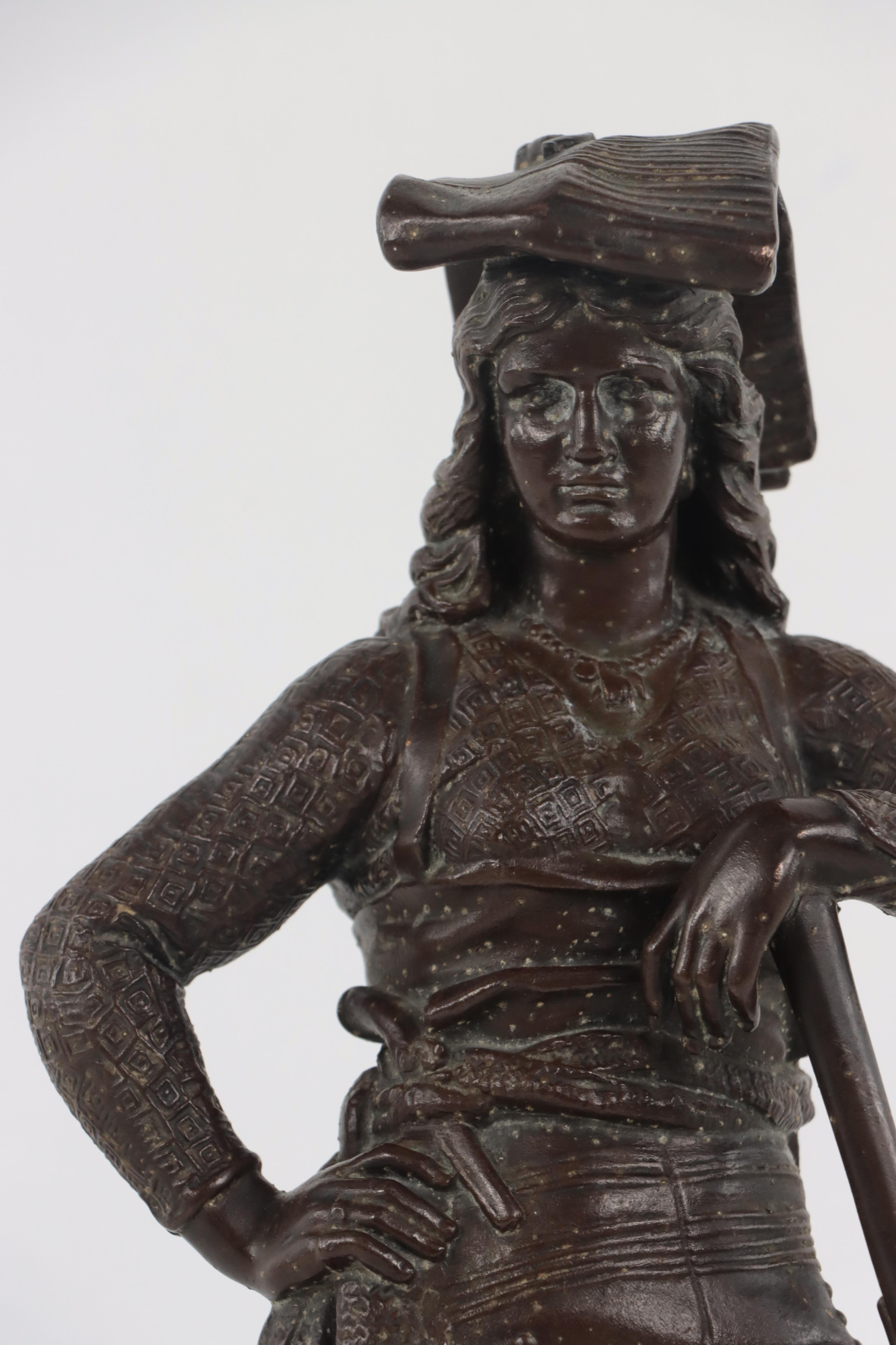Spelter Sculptures of European Explorers