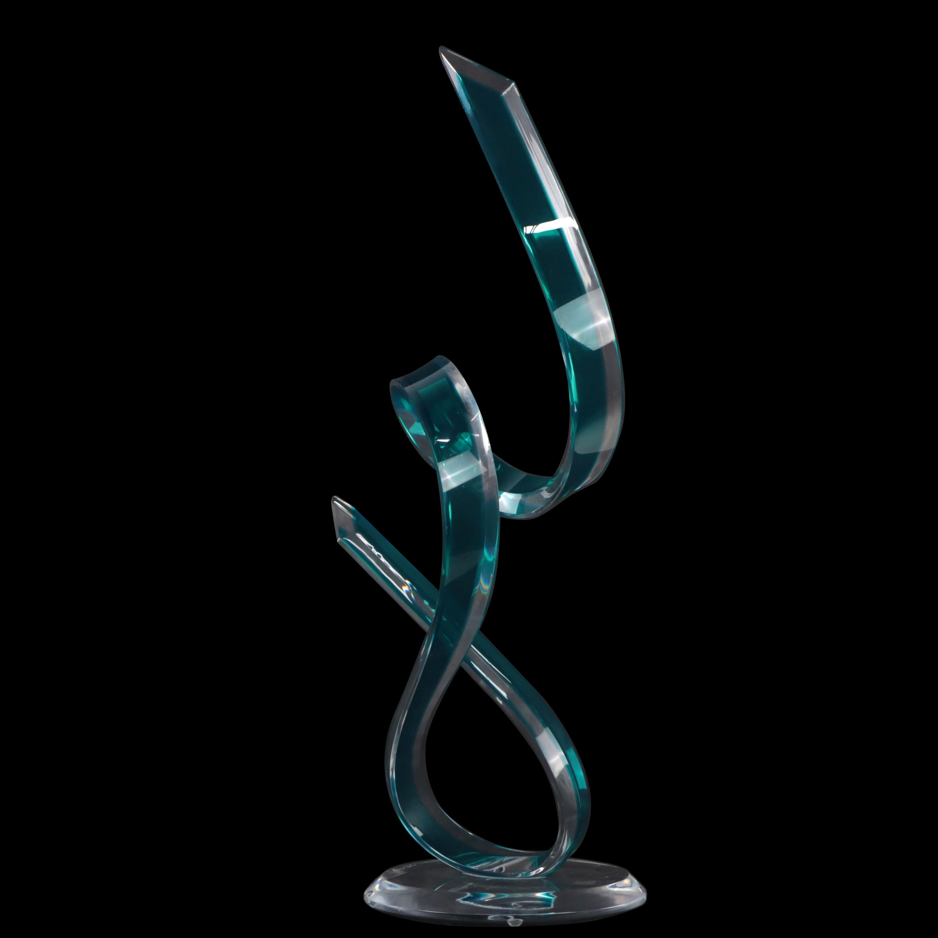Muniz Acrylic Sculpture "Harmony," 21st Century