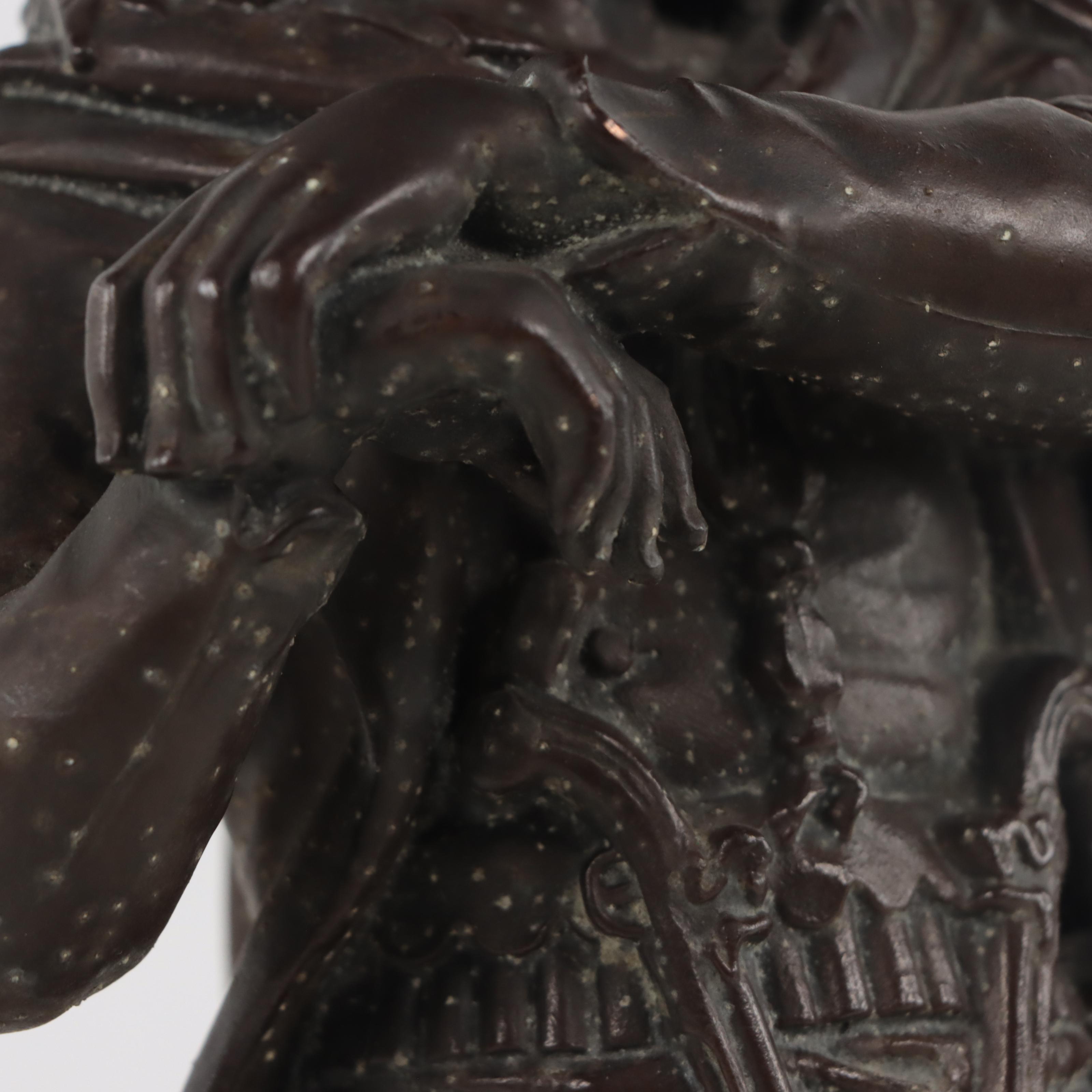 Spelter Sculptures of European Explorers