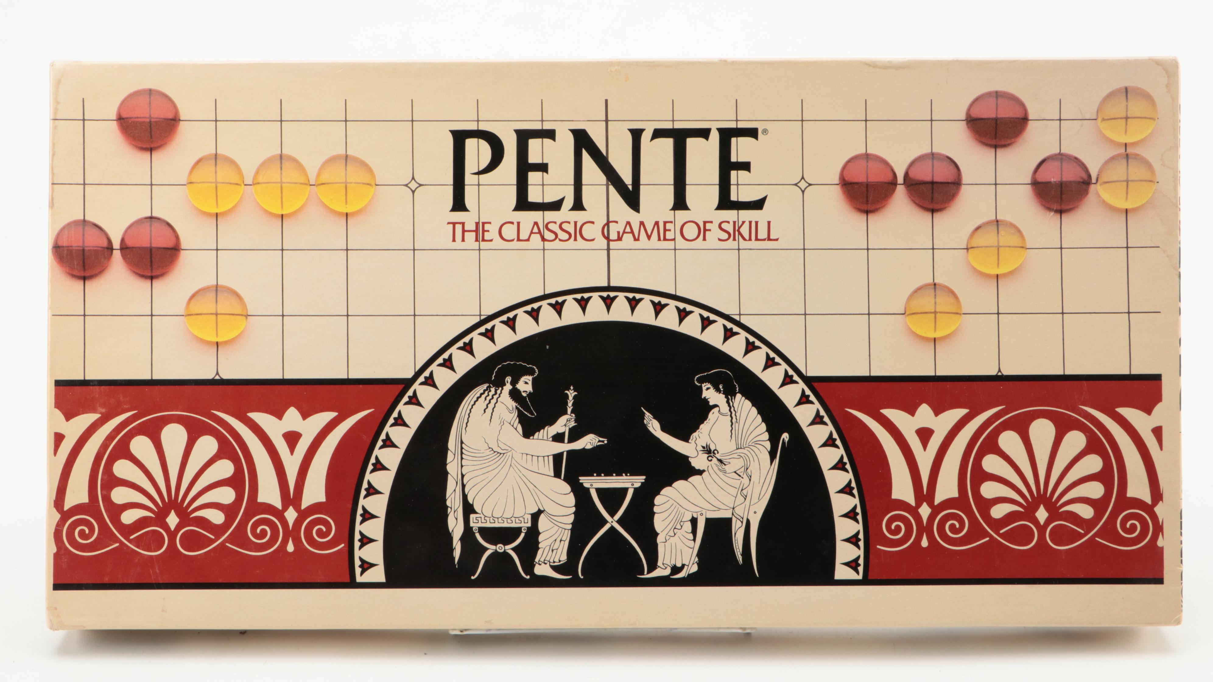 Pente, Outwit, Master Mind and More Board Games, Mid to Late 20th Century