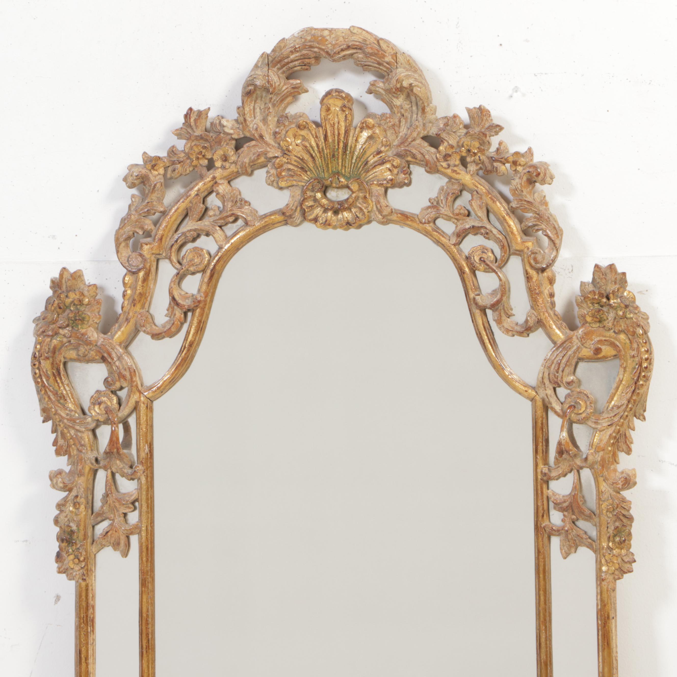 Louis XV Style Giltwood Mirror, Late 20th Century