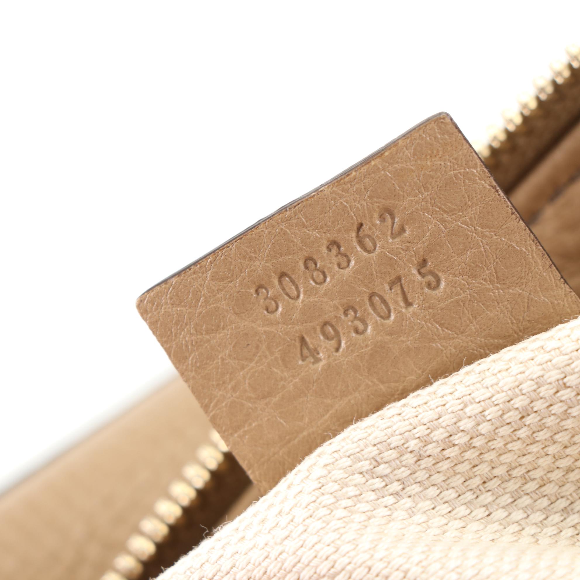 Gucci Soho Tote Bag in Grain Leather with Tassel