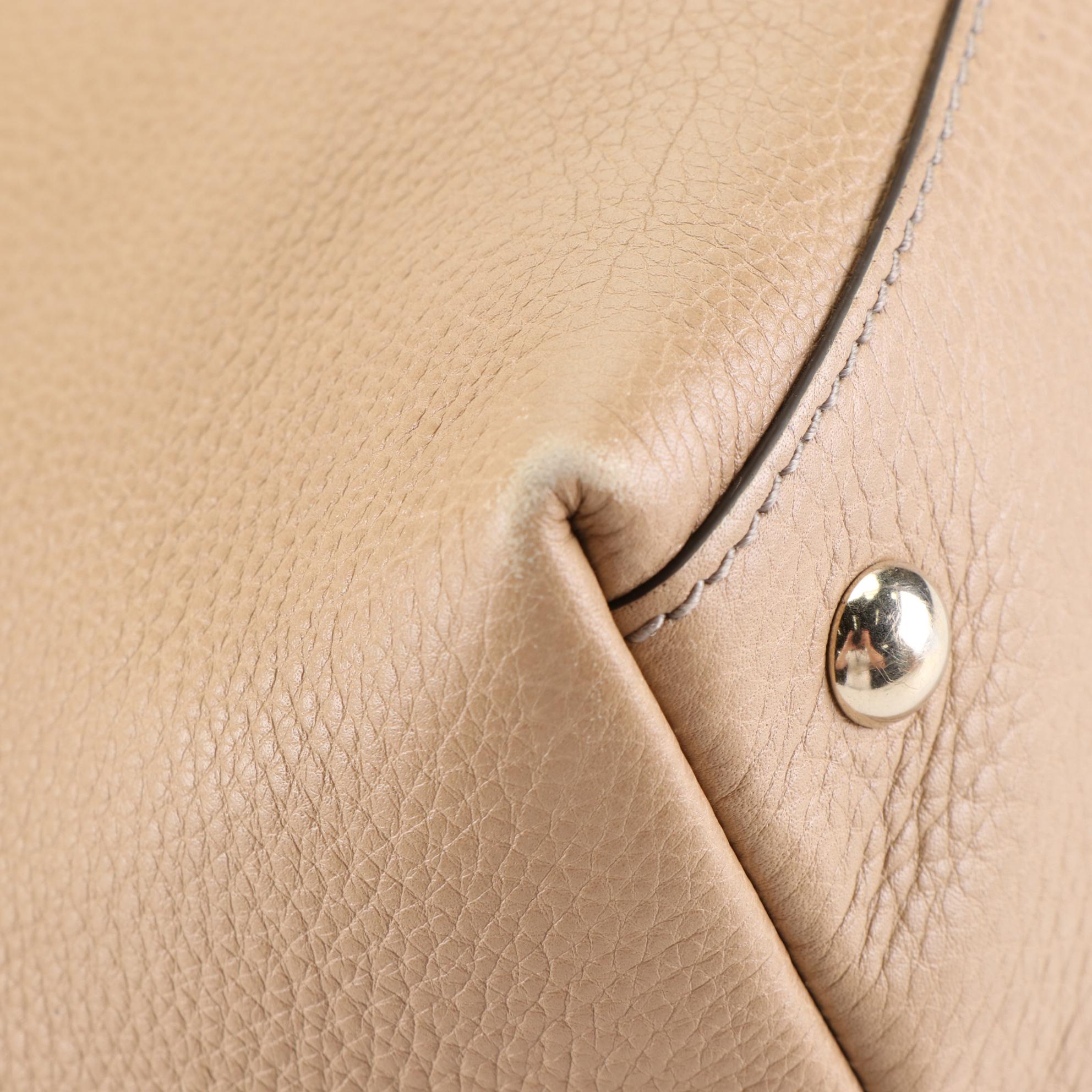 Gucci Soho Tote Bag in Grain Leather with Tassel