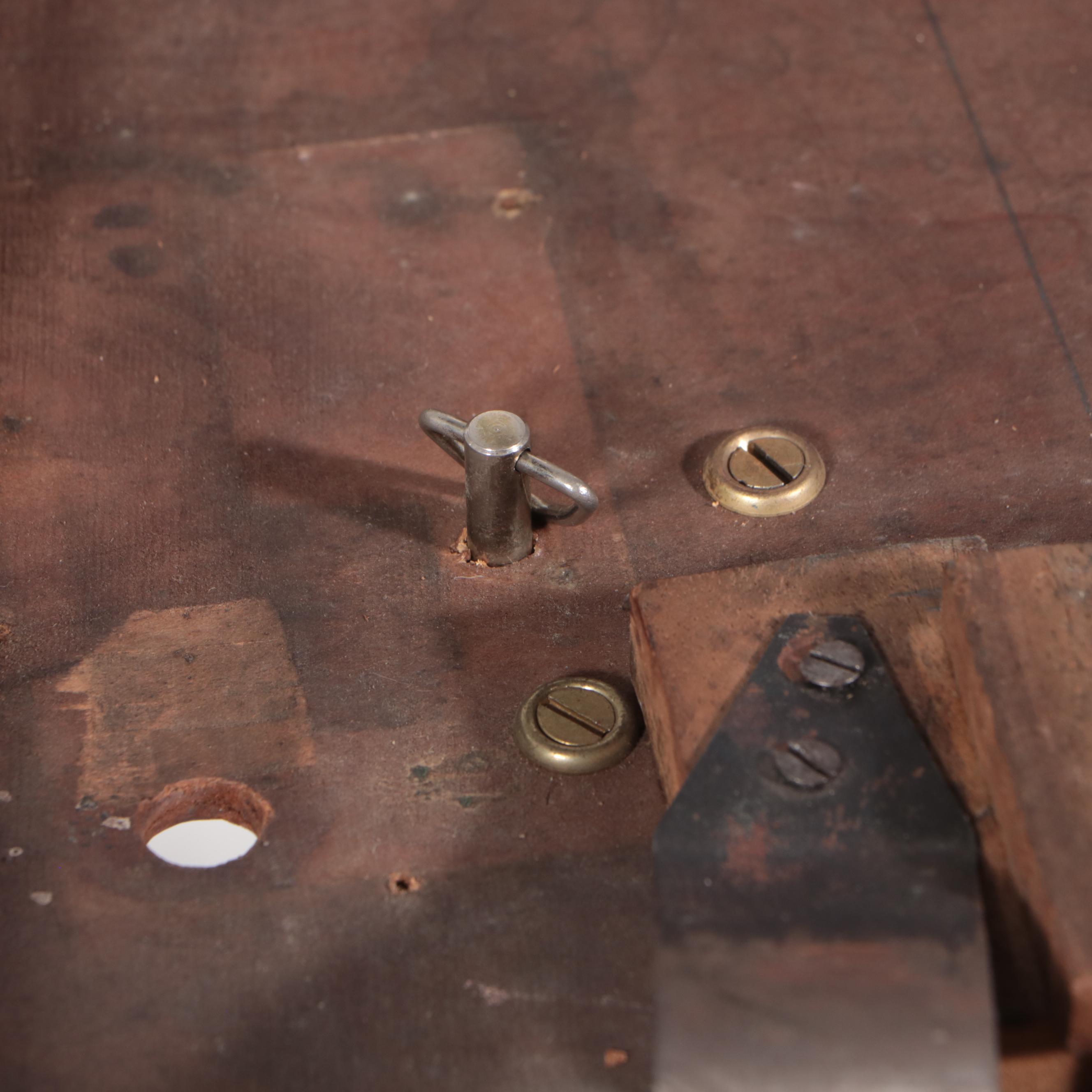 Black Forest Carved Walnut and Penwork Musical Hall Chair, Late 19th Century