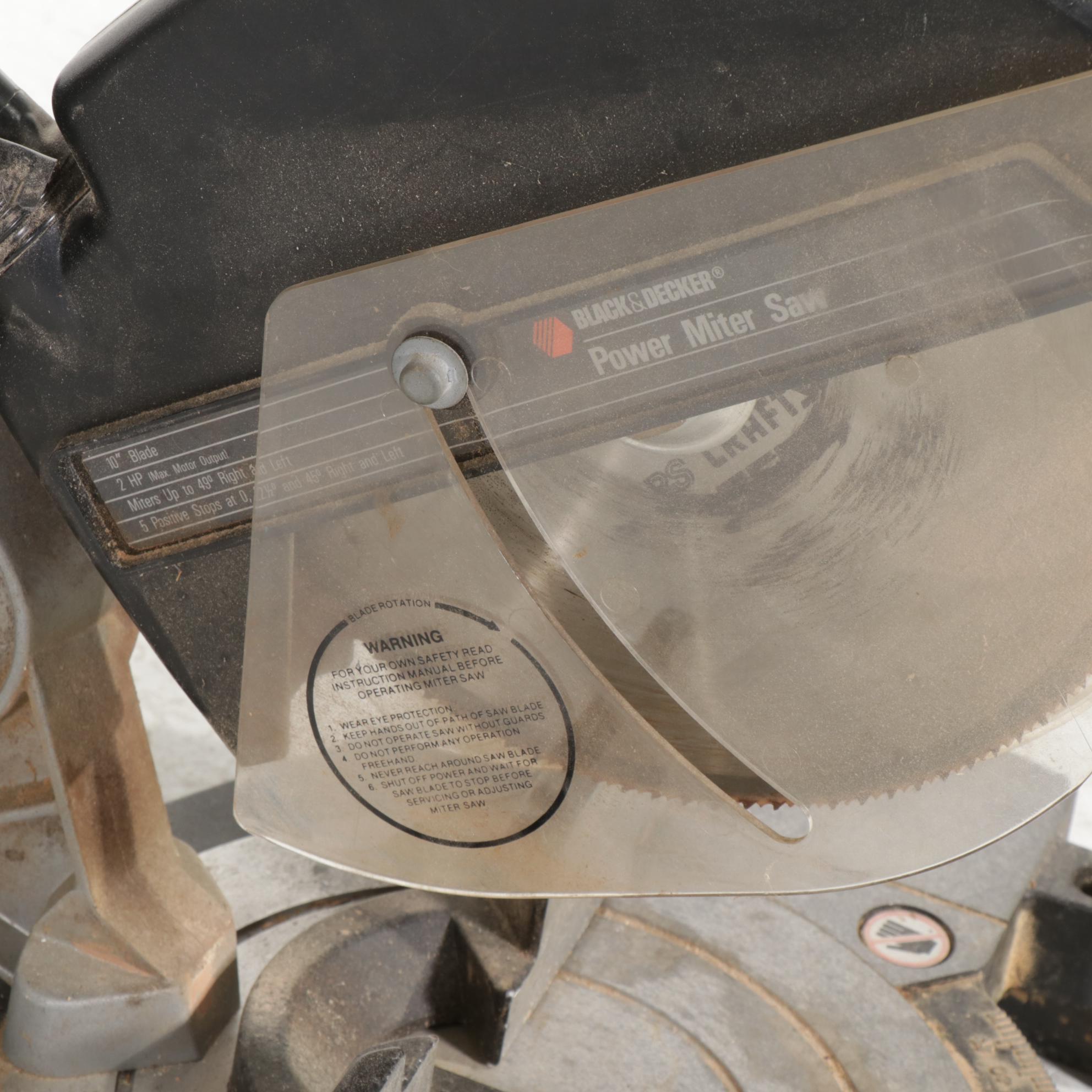 Black & Decker Electric Power Miter Saw