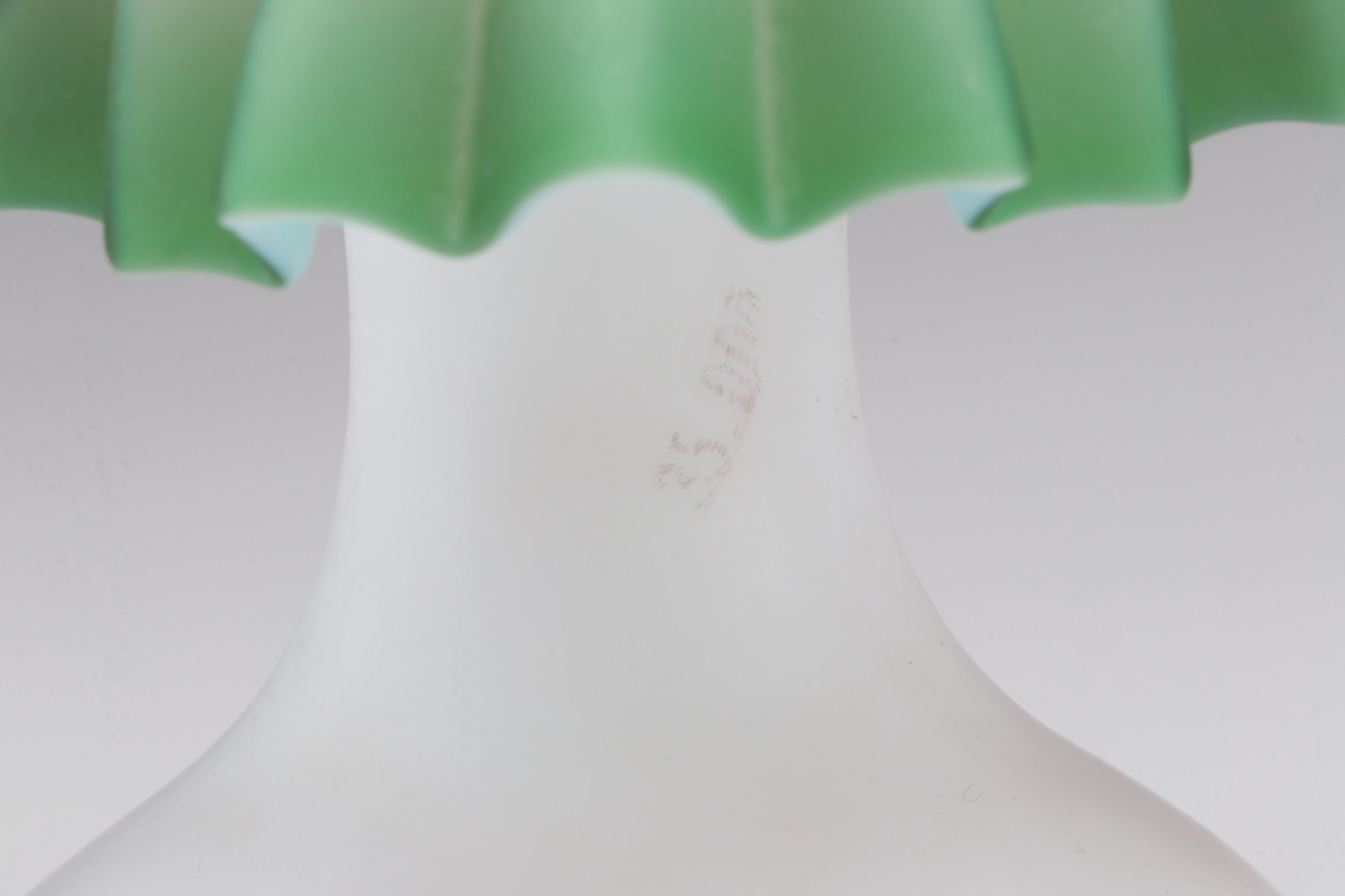 Hand-Blown Glass Jack-In-The Pulpit and Ruffled Edge Vases