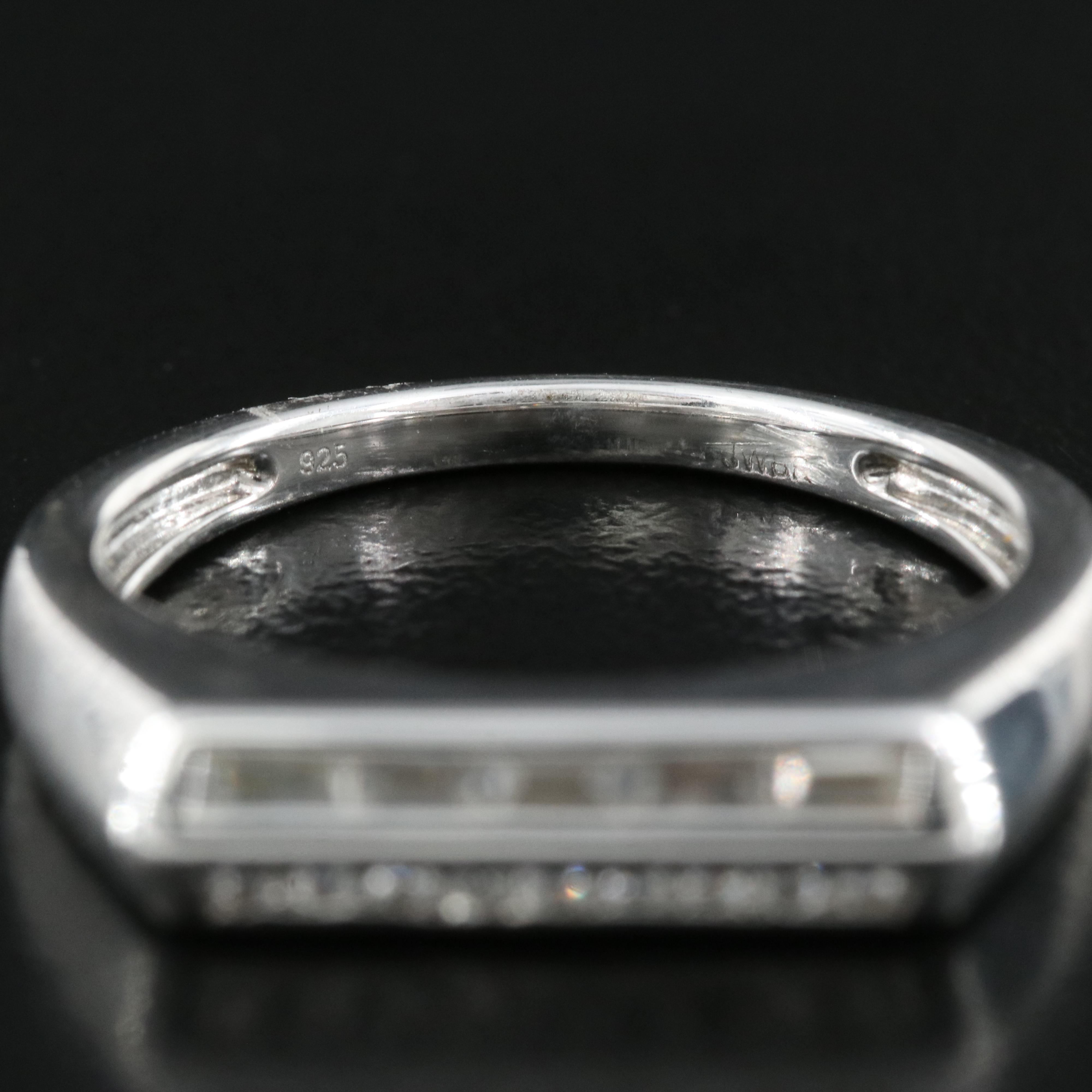 Sterling Sapphire Ring