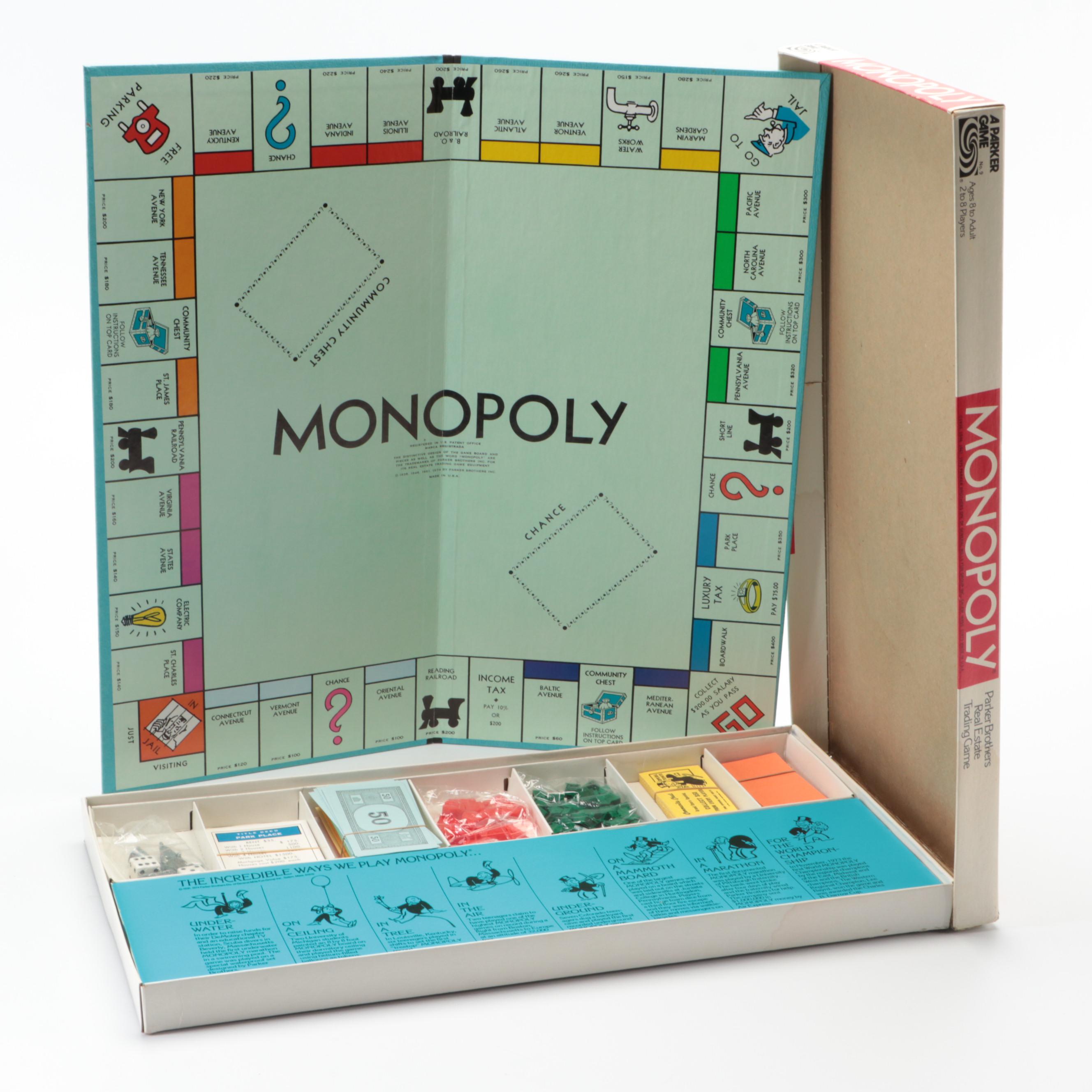 Monopoly, The Game Of Life, Risk, and More Board Games, Mid–Late 20th Century