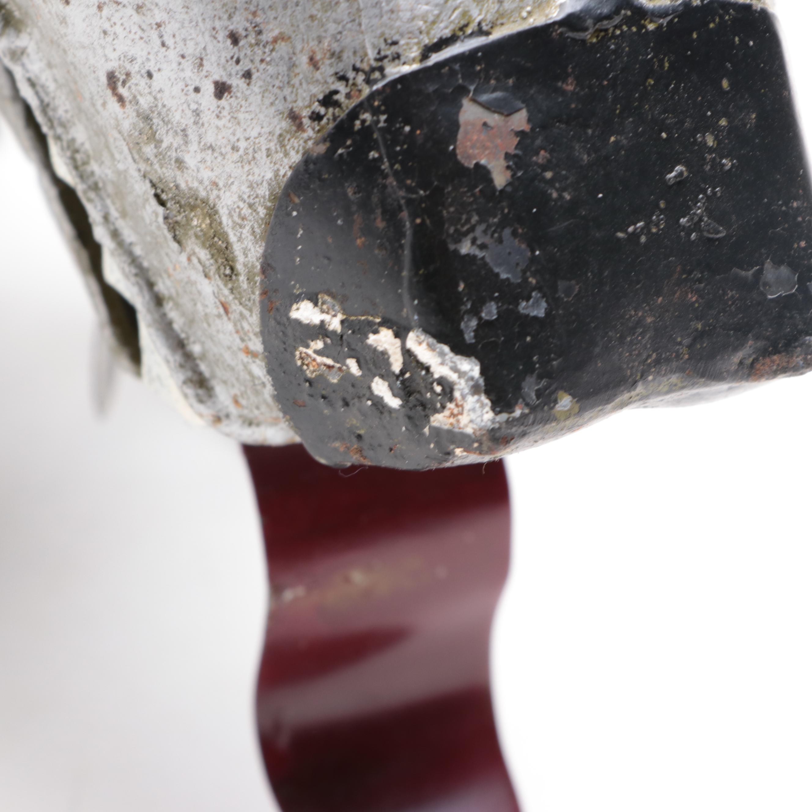 Sheet Metal "Spike the Dog" Tealight Candle Holder Garden Sculpture