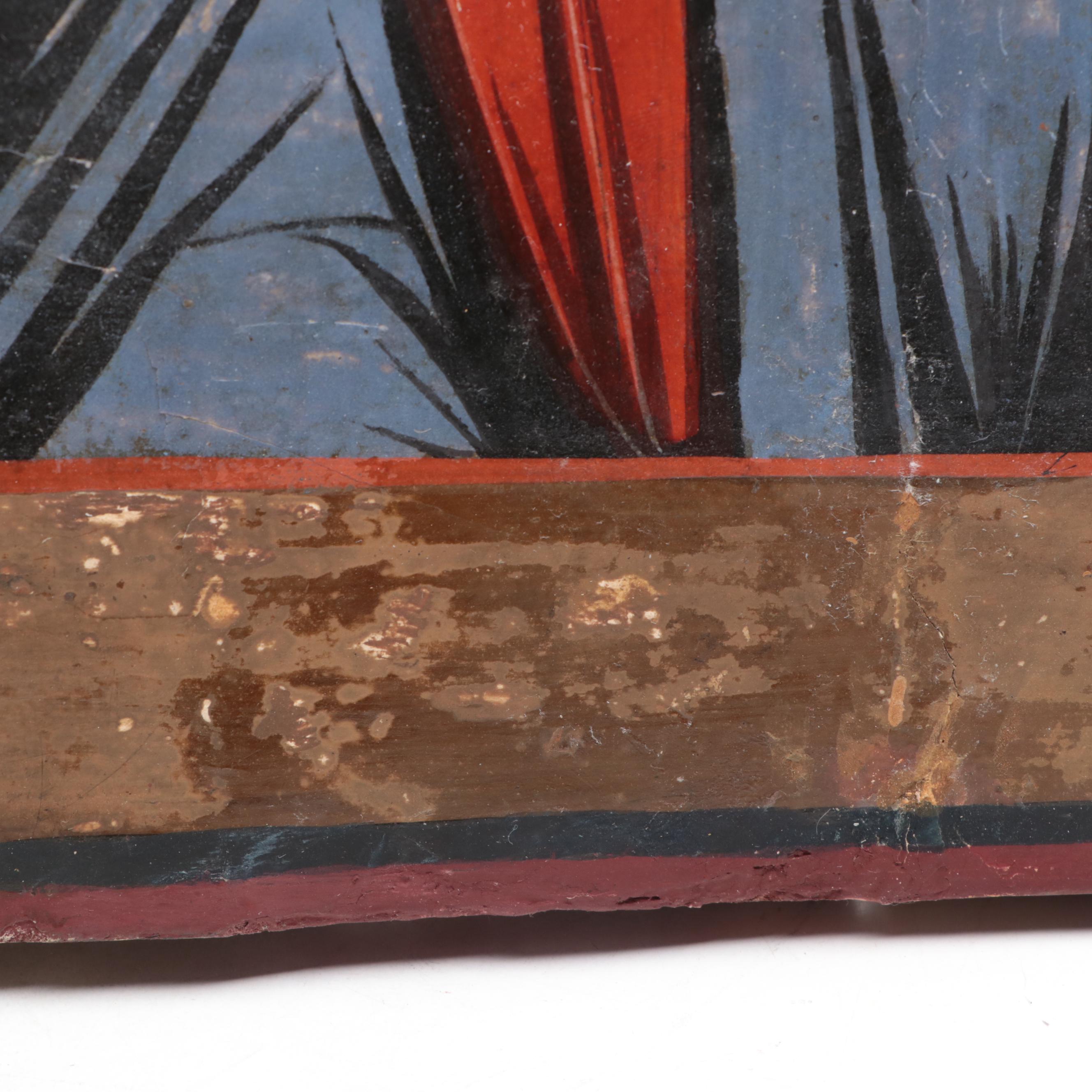 Eastern Orthodox Icon of St. John the Theologian, Late 19th to Early 20th C.