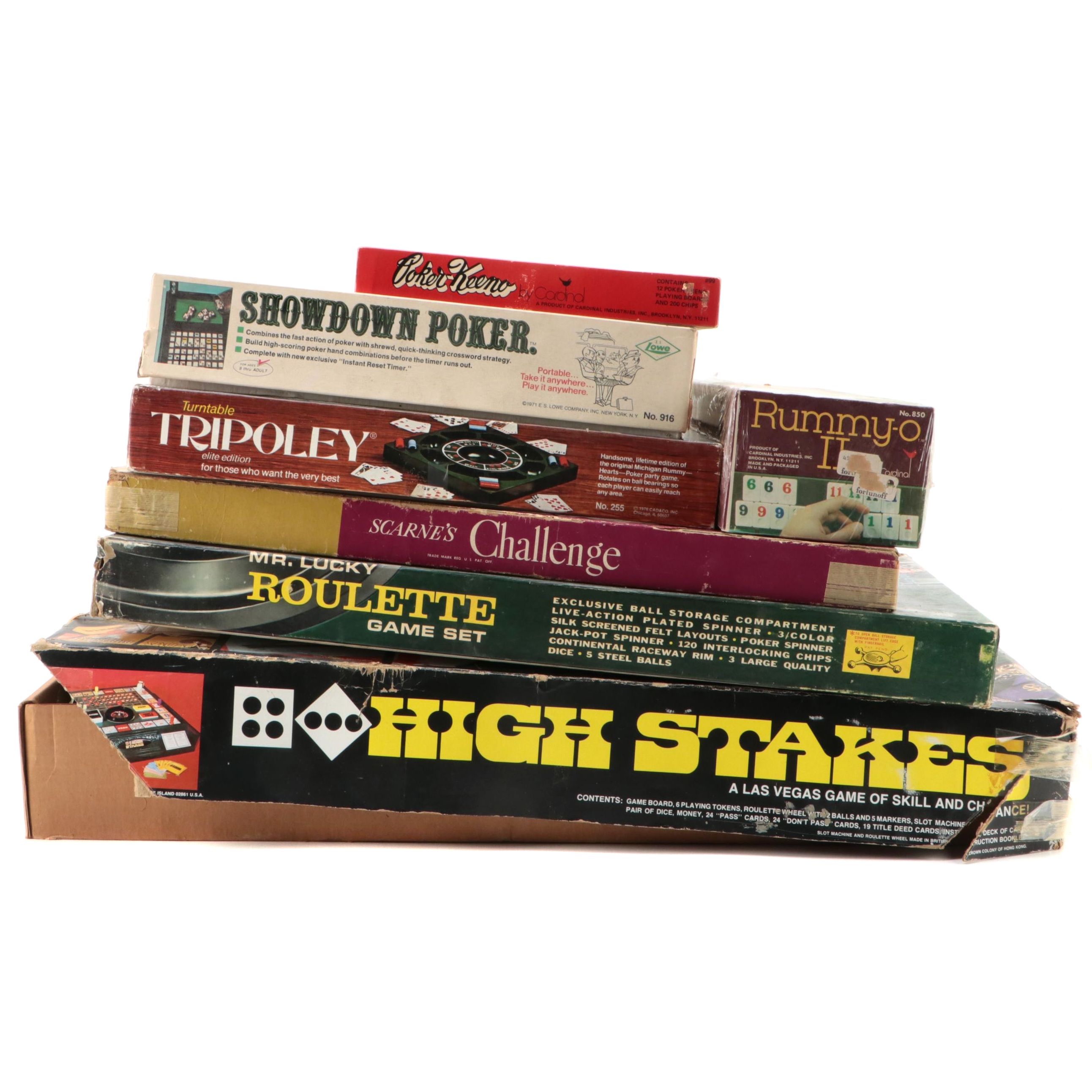 High Stakes, Scarne's Challenge, and More Board Games, Mid–Late 20th Century
