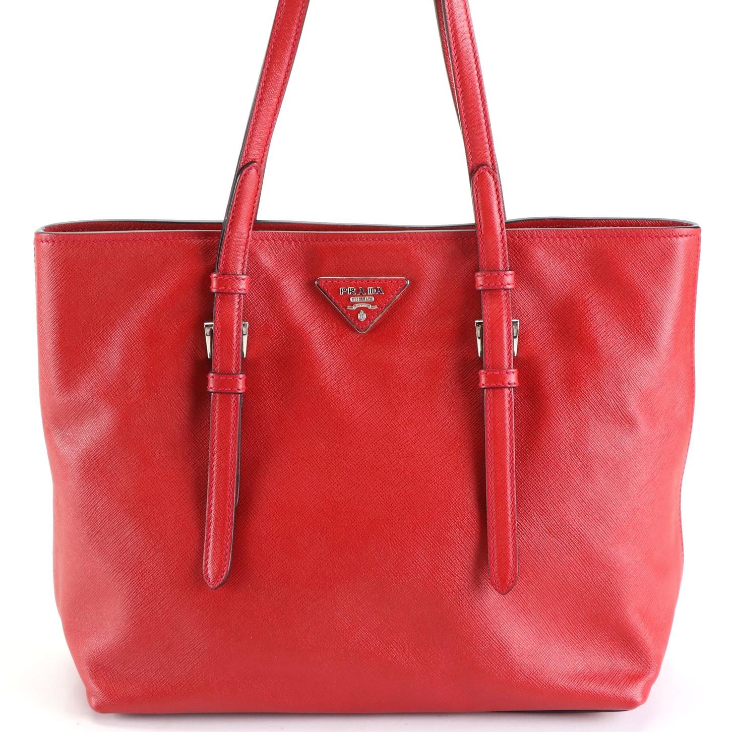Prada Medium City Tote Bag in Saffiano Leather