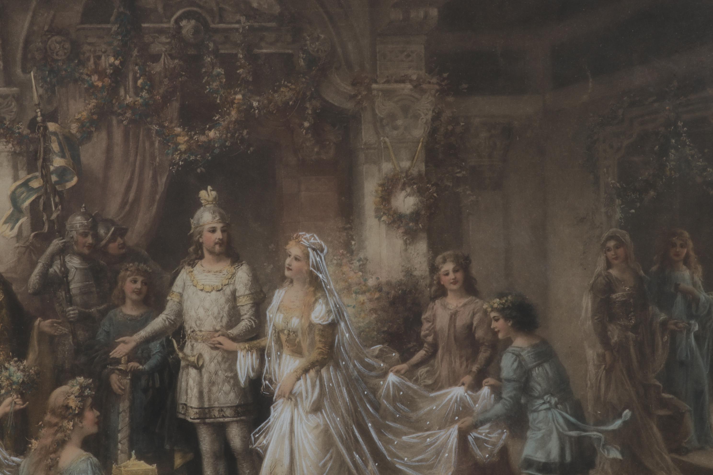 Hand-Colored Photogravure After Emanuel Oberhauser, Early 20th Century