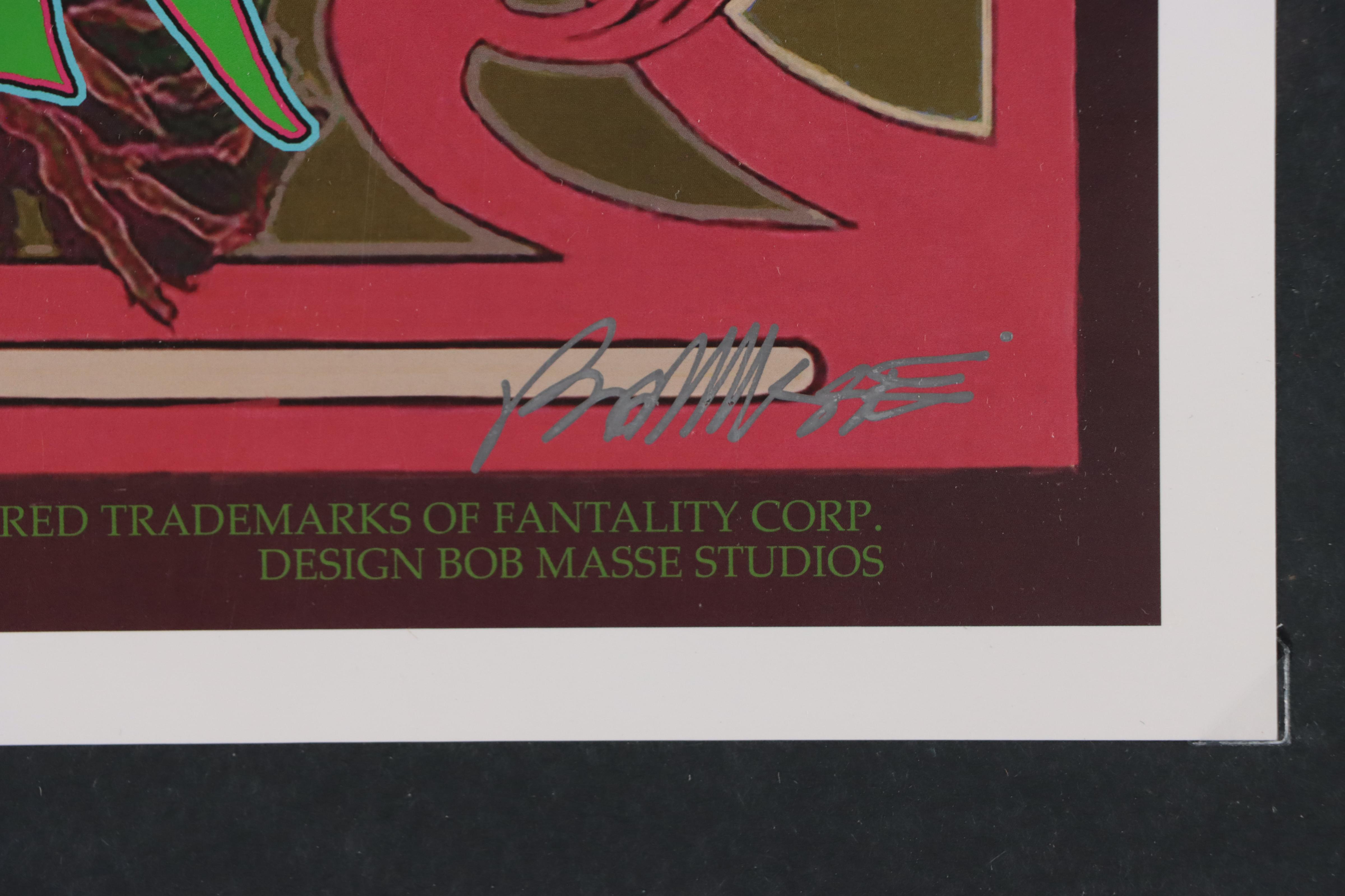 Bob Masse Offset Lithograph Fan Poster "Janis Joplin," 2020