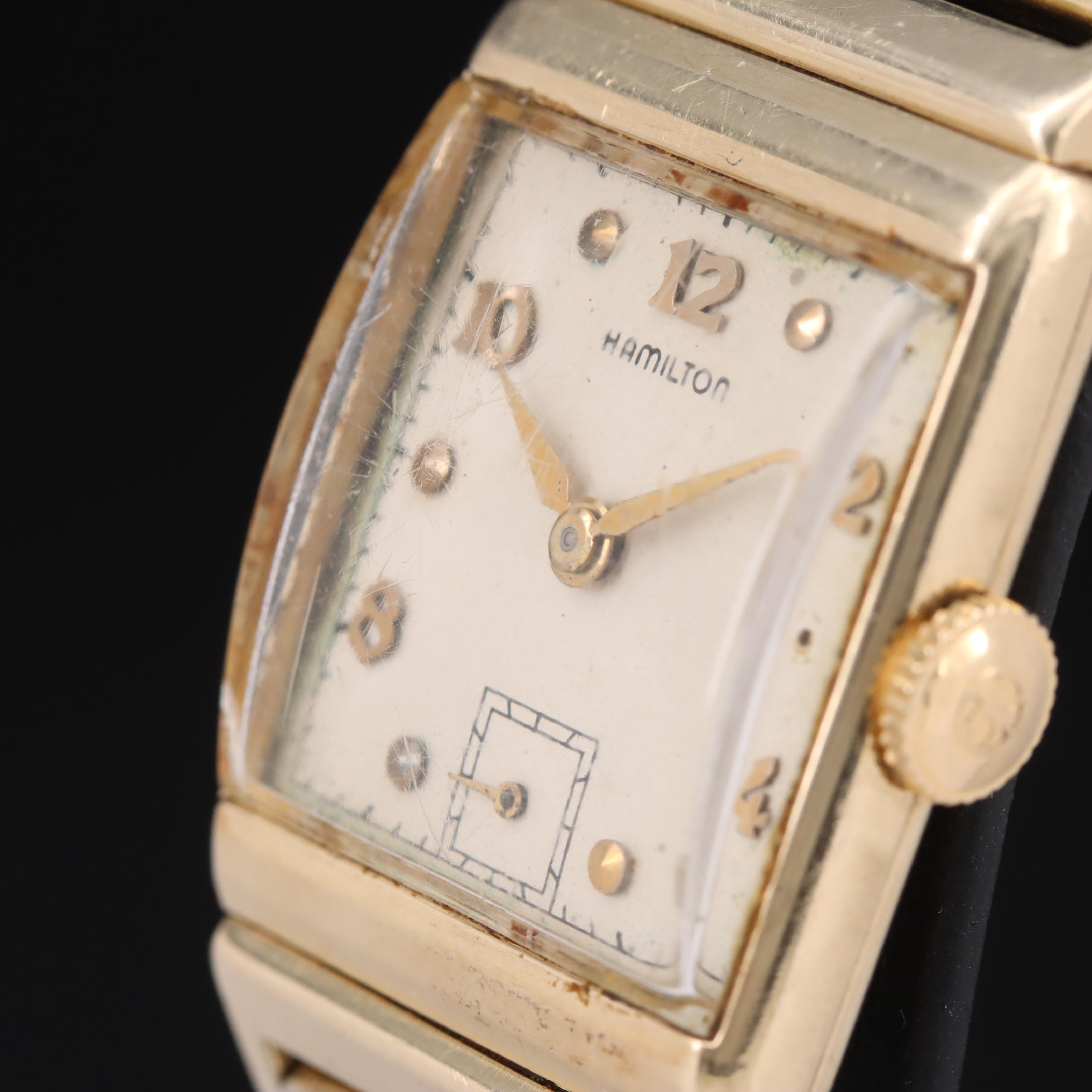 1951 14K Hamilton Stem-Wind Watch