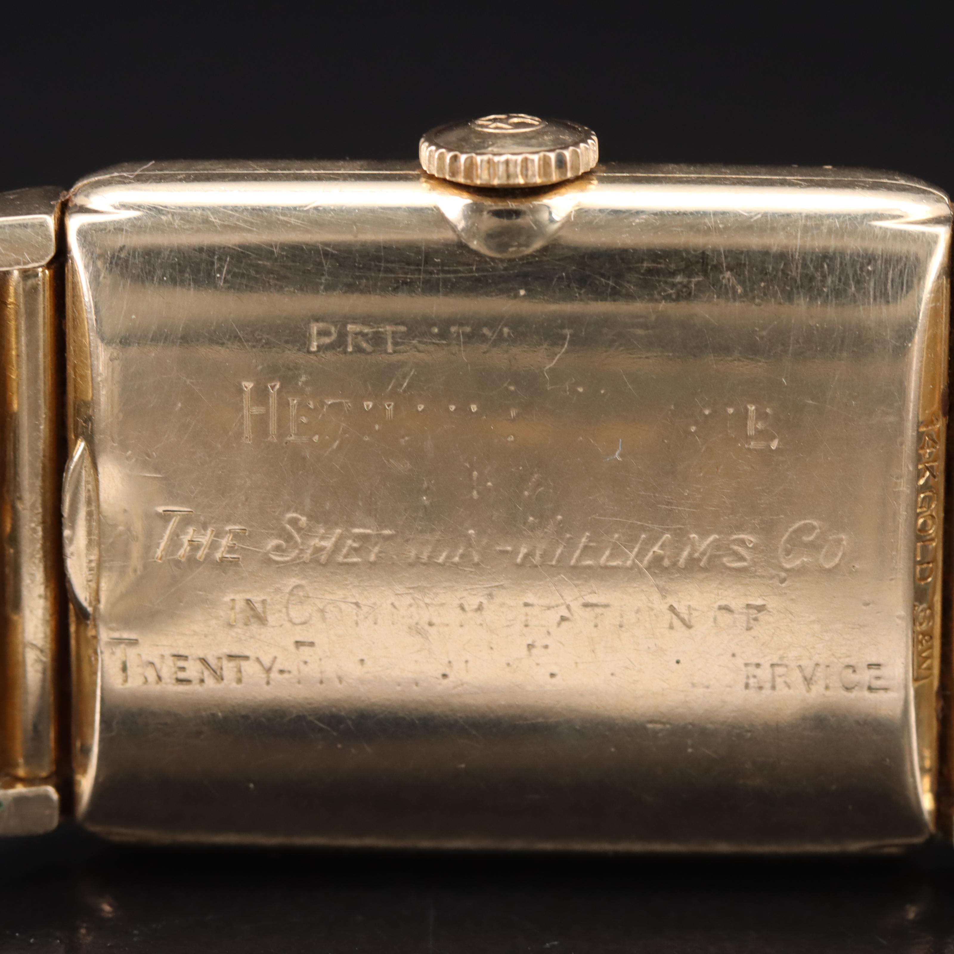 1951 14K Hamilton Stem-Wind Watch