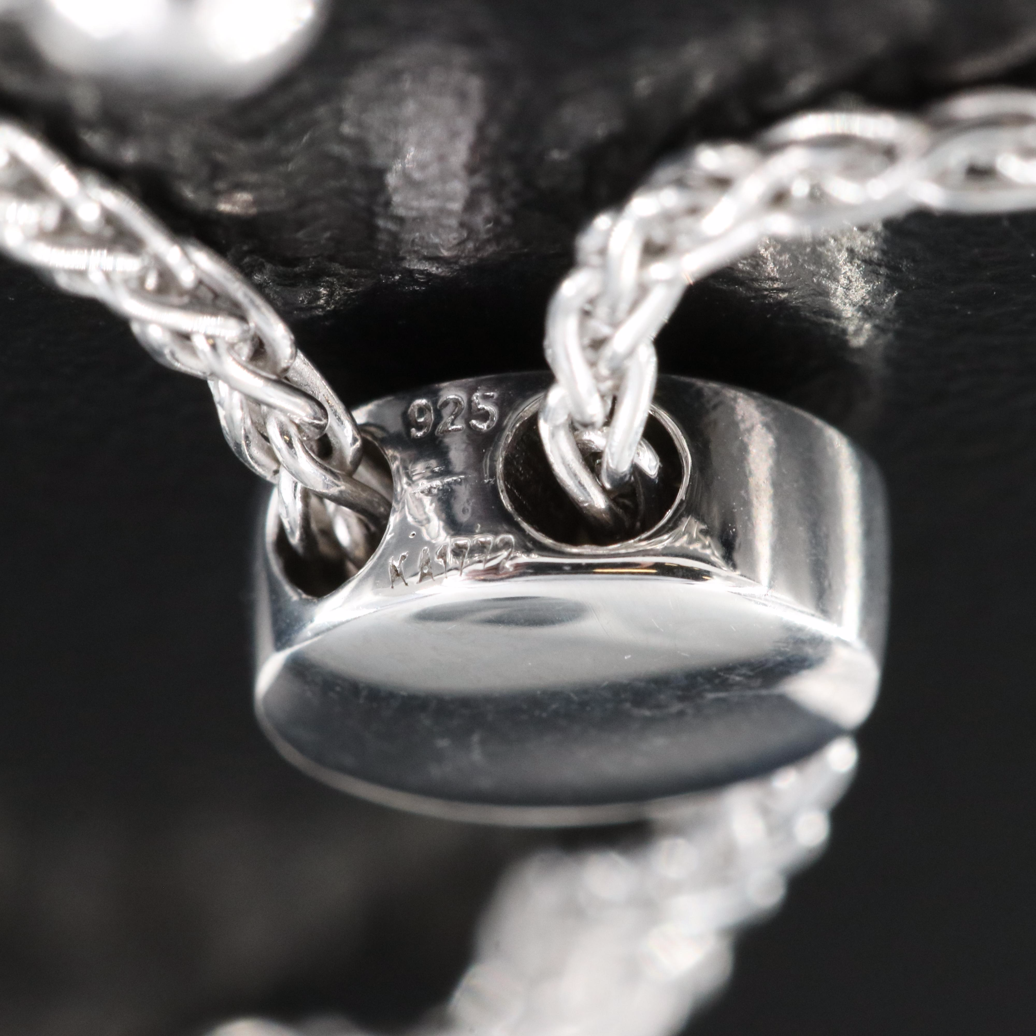 Sterling Sapphire Bolo Bracelet