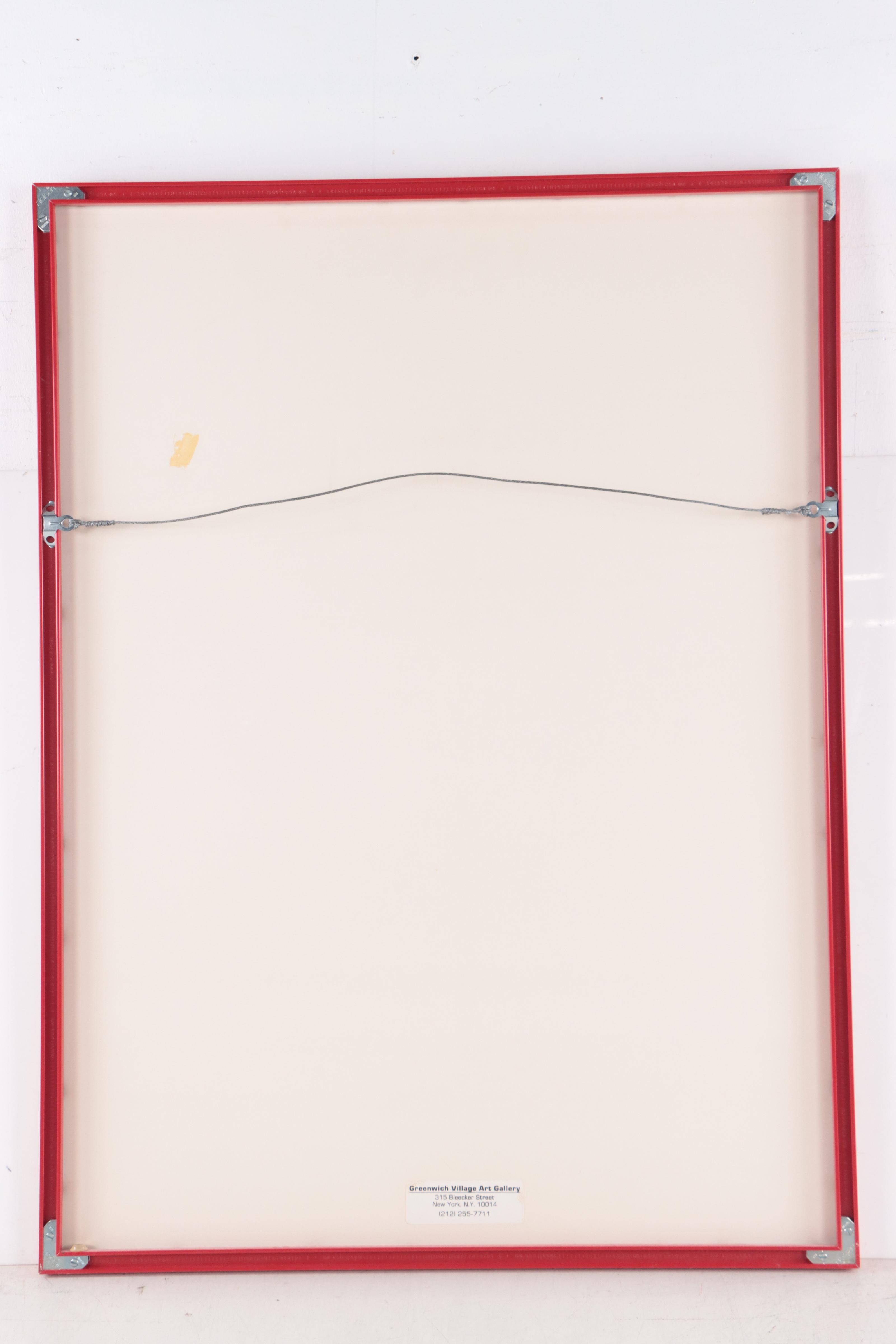 Offset Lithograph After Dong Kingman "Port Liberté," 21st Century