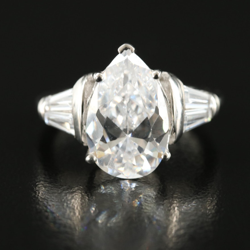 Sterling Cubic Zirconia Ring