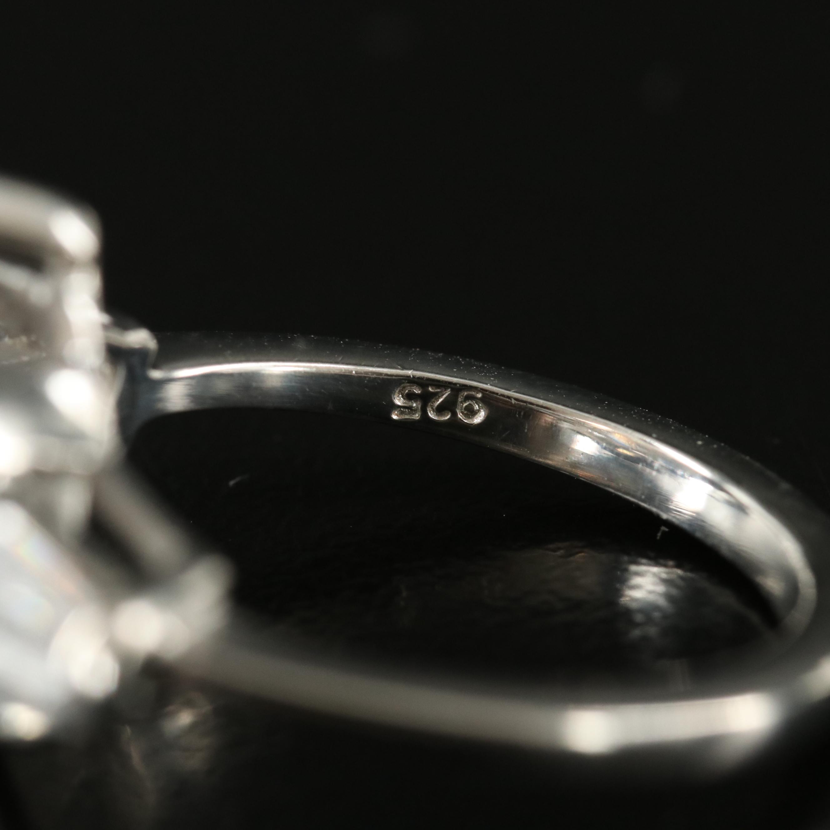 Sterling Cubic Zirconia Ring