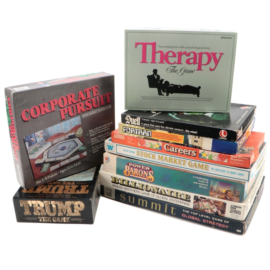 Billionaire, Power Barons, Summit, and More Board Games, Mid–Late 20th Century