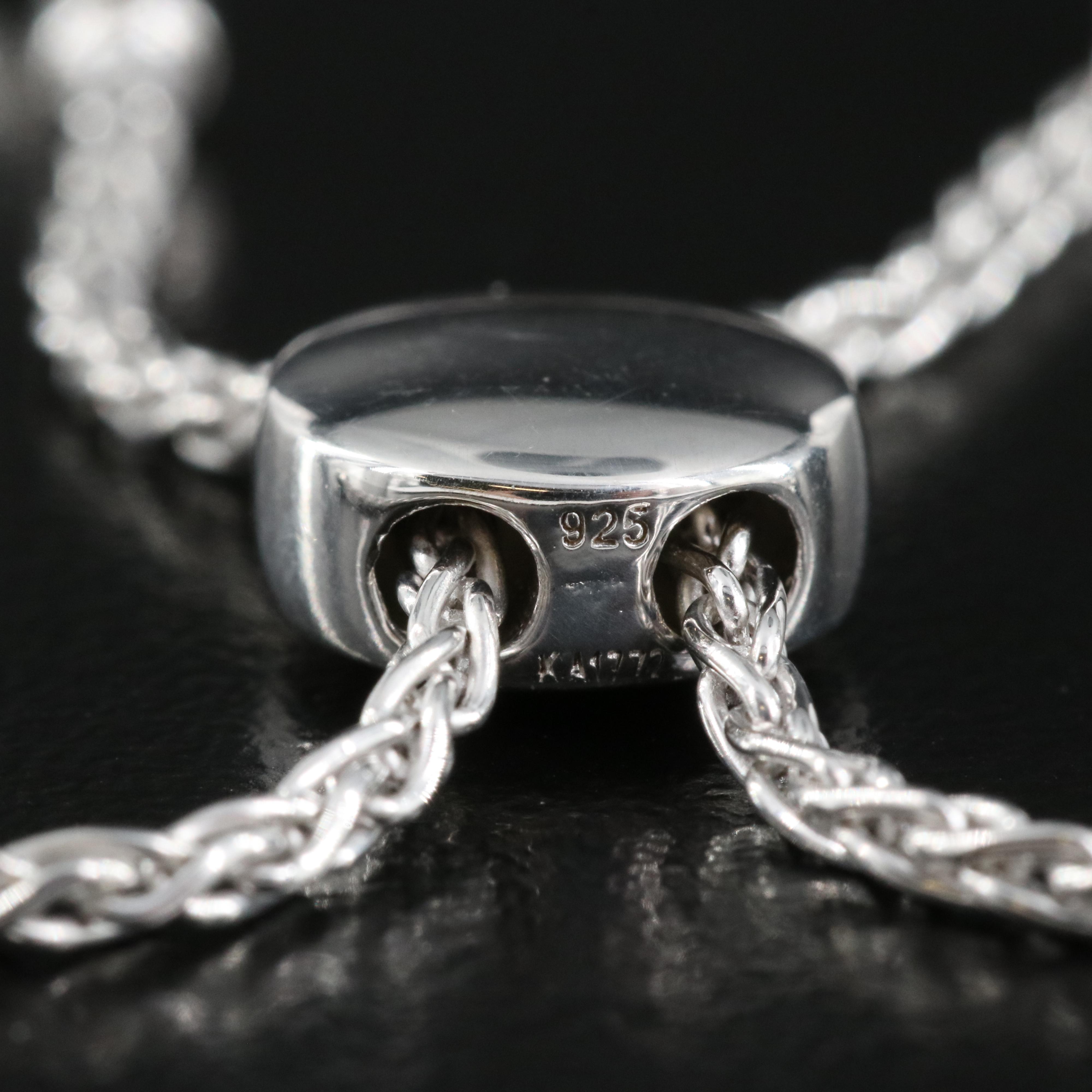 Sterling Sapphire Bolo Bracelet