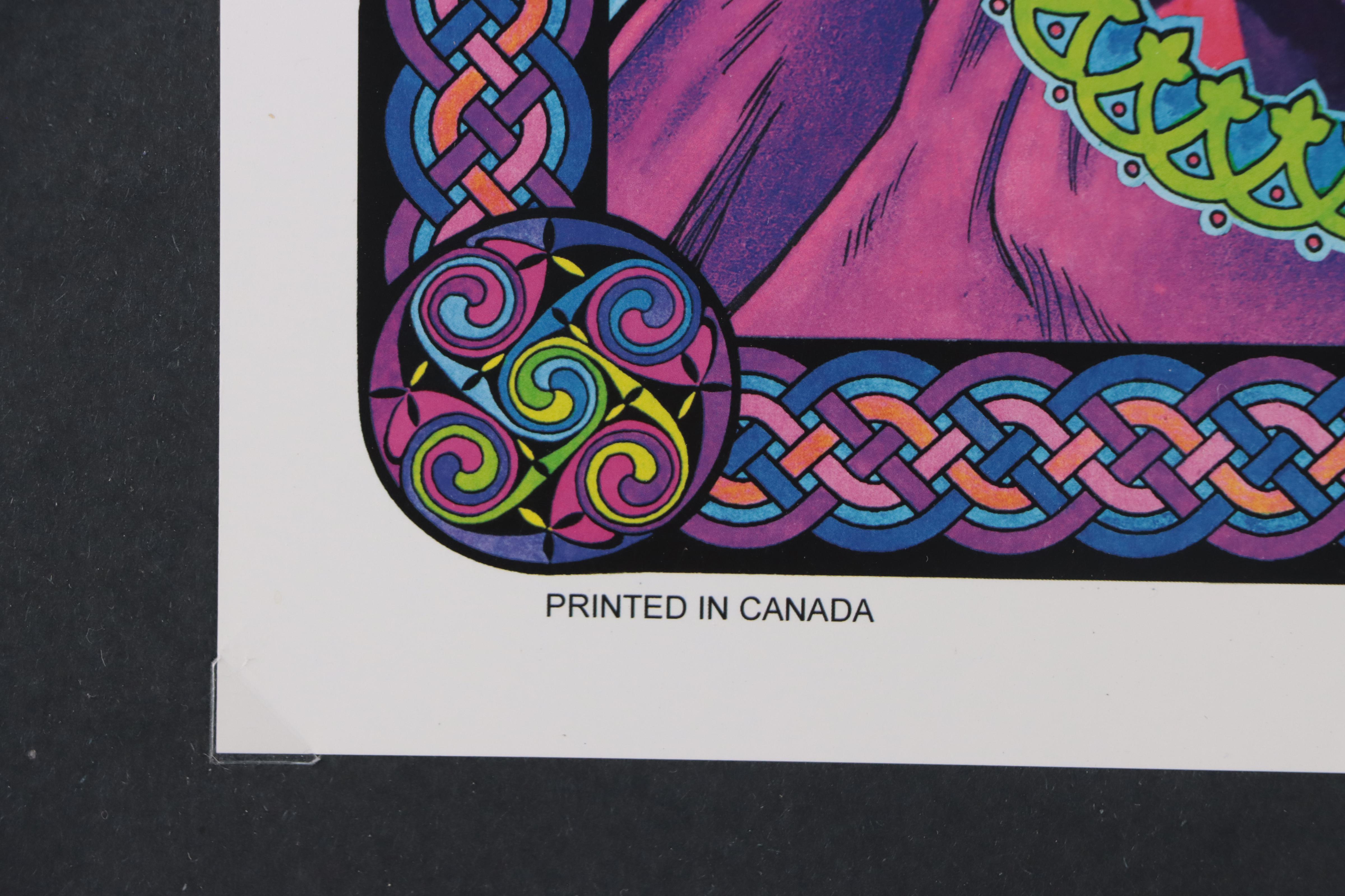 Bob Masse Offset Lithograph Fan Poster "Fleetwood Mac," Circa 1990