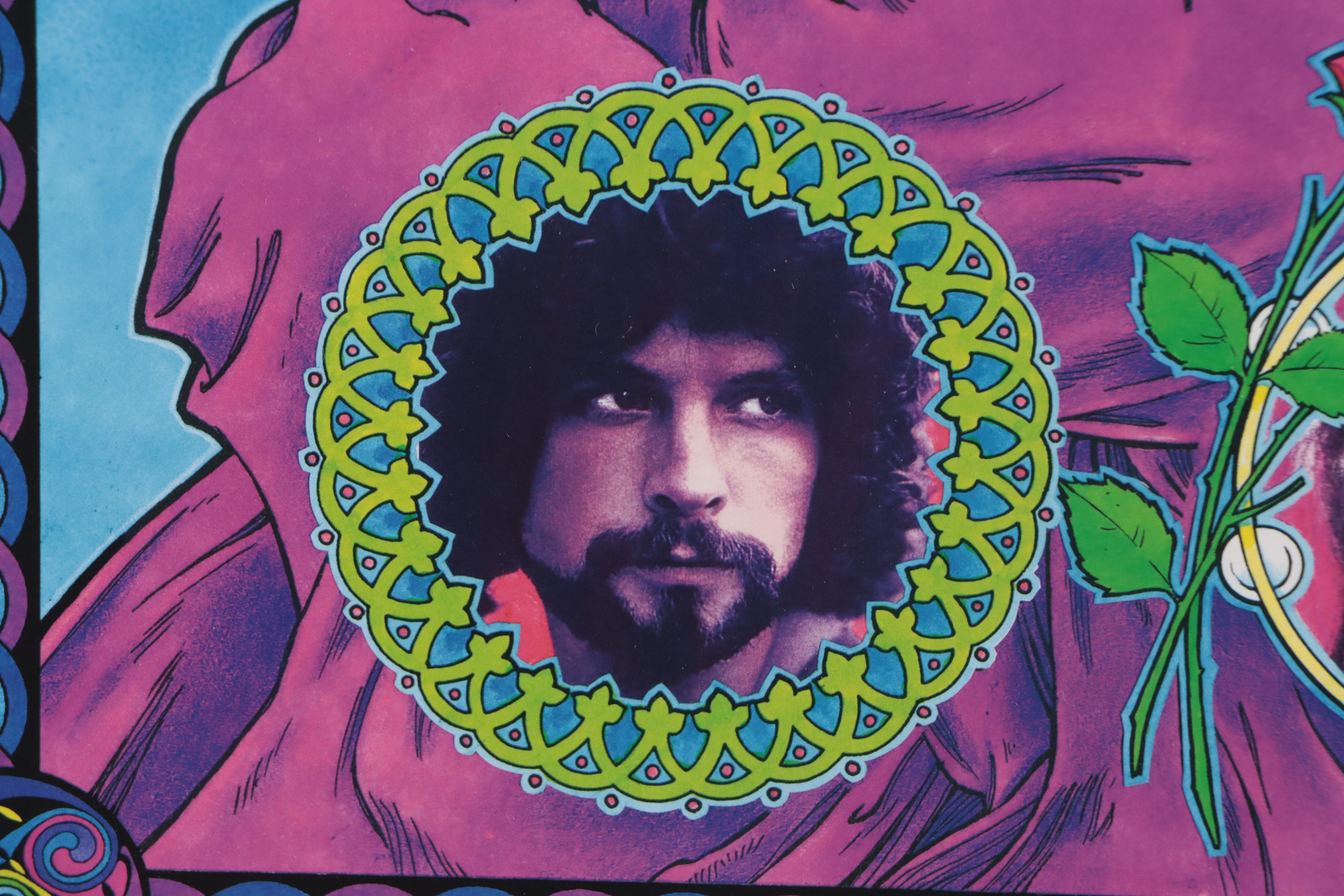 Bob Masse Offset Lithograph Fan Poster "Fleetwood Mac," Circa 1990