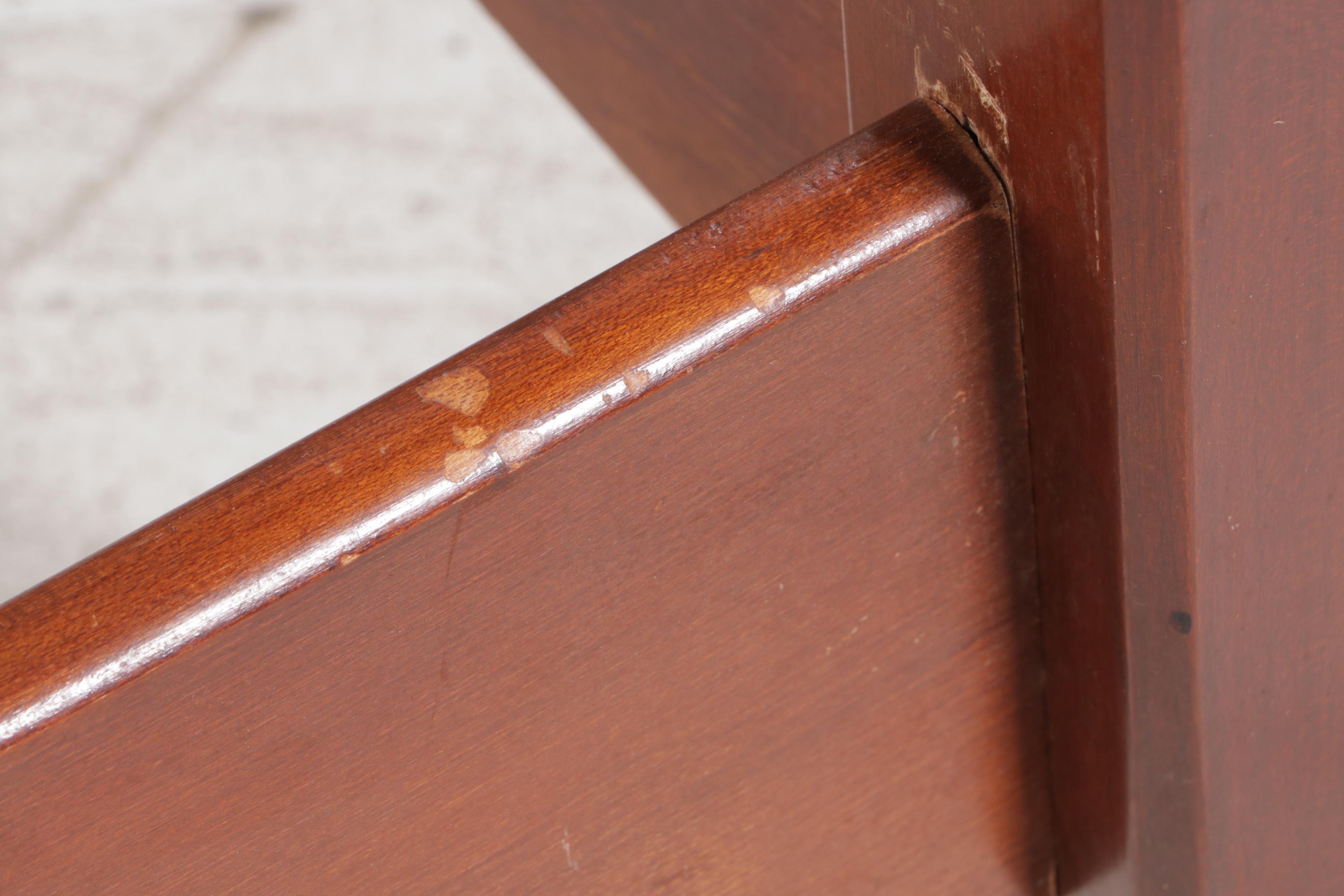 Federal Style Twin Size Four Poster Bed Frame