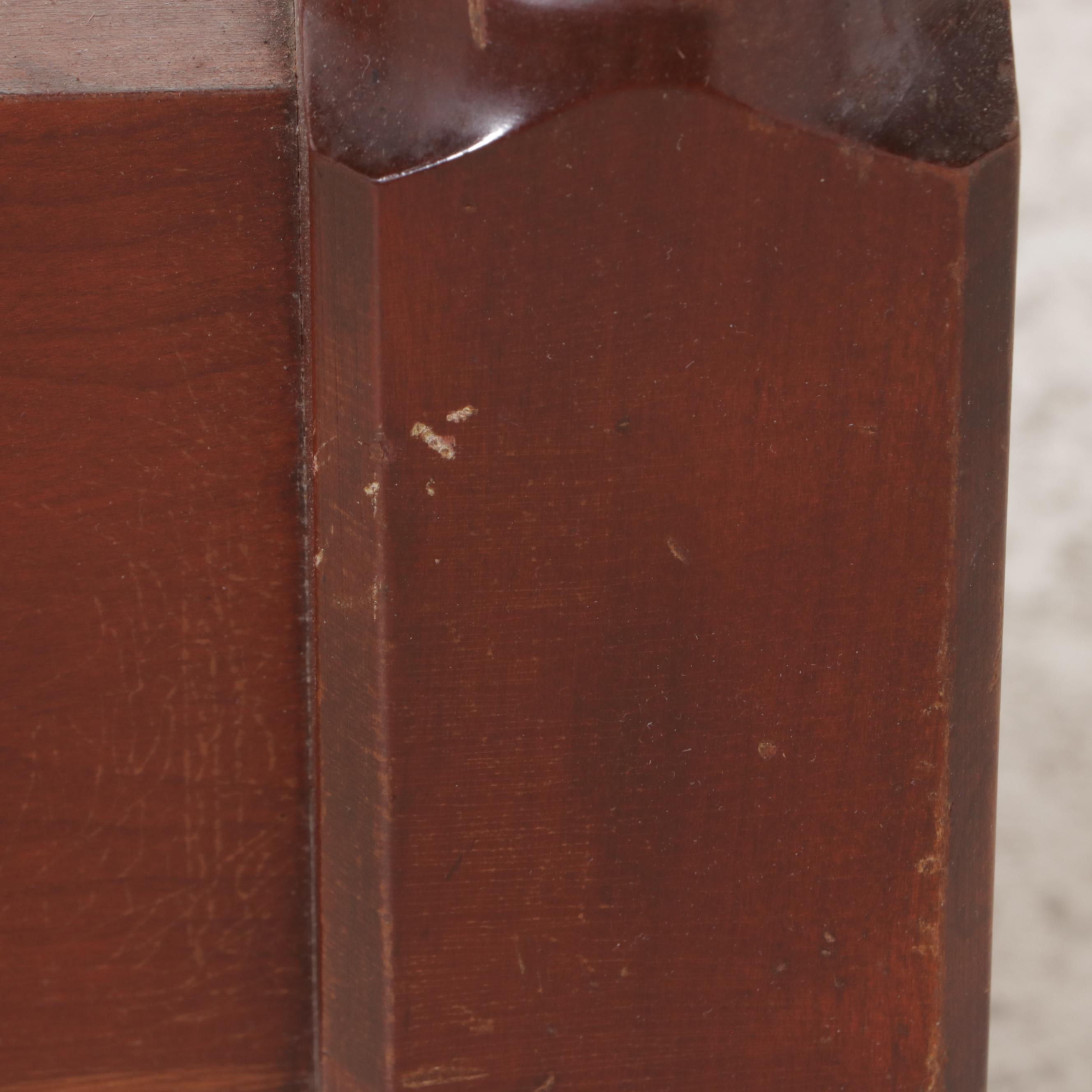 Federal Style Twin Size Four Poster Bed Frame