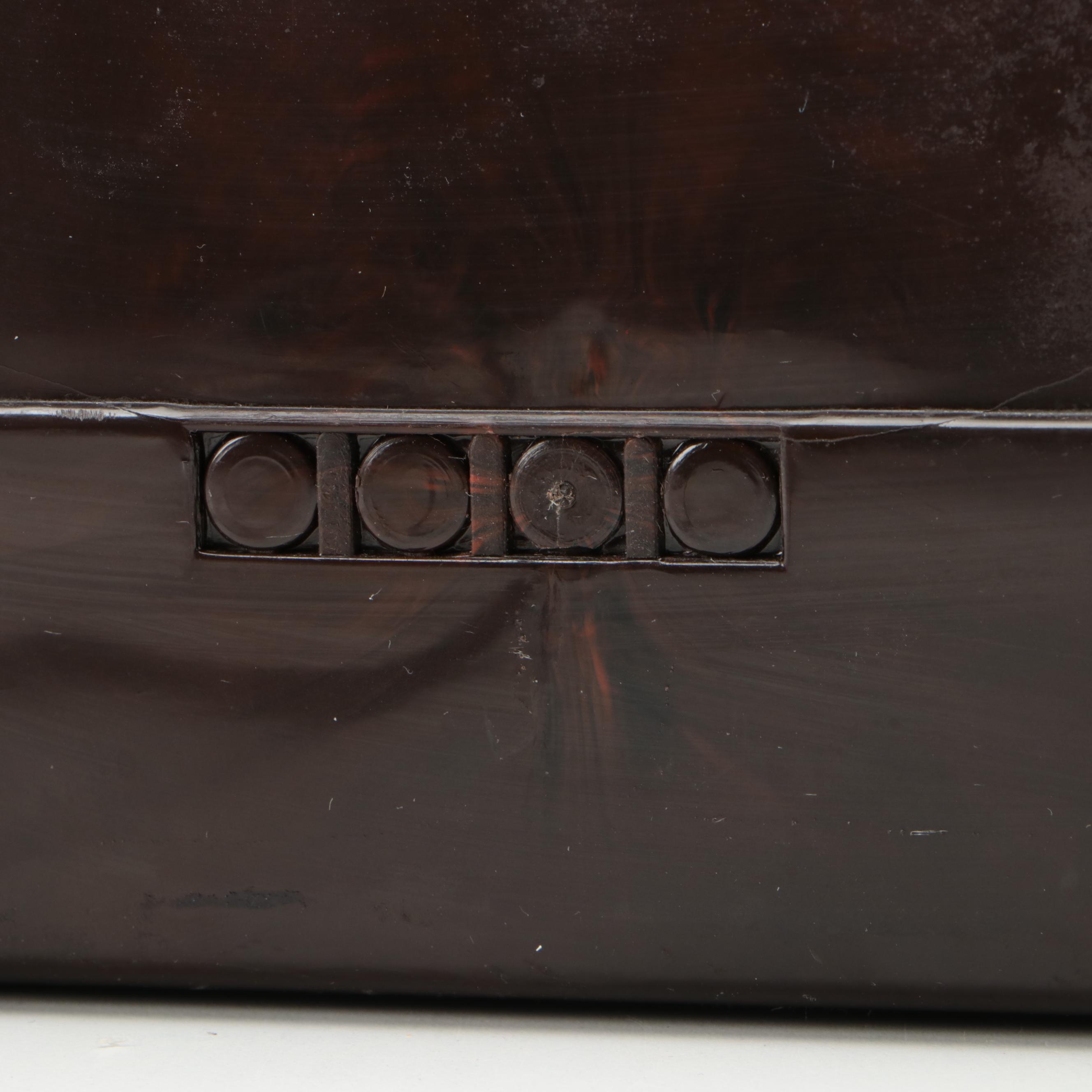 Numechron Tymeter Model 765 Bakelite Case Clock, 1971