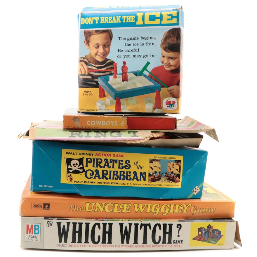 Don't Break The Ice, Which Witch?, and More Board Games, Mid–Late 20th Century