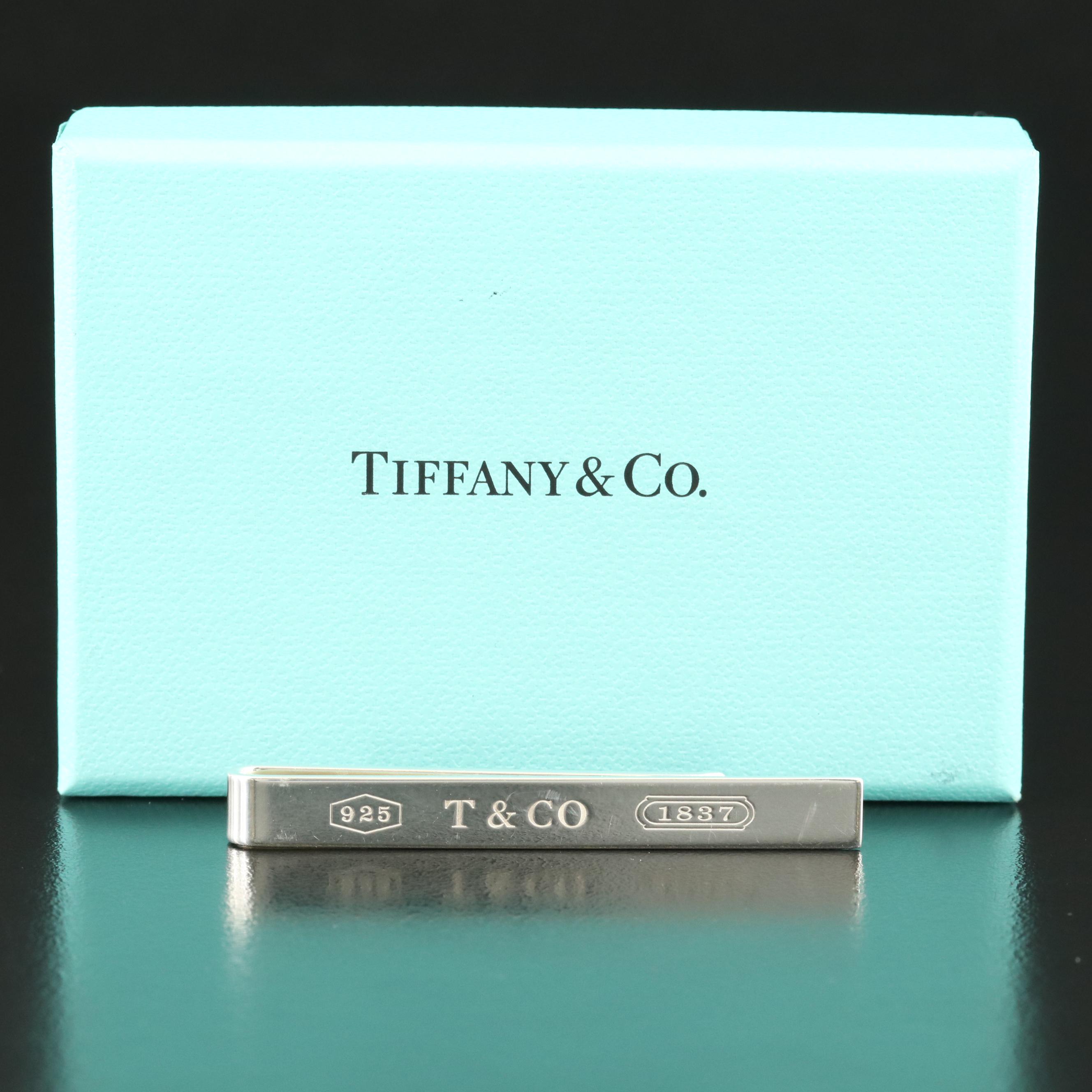 Tiffany & Co. "1837" Sterling Tie Bar