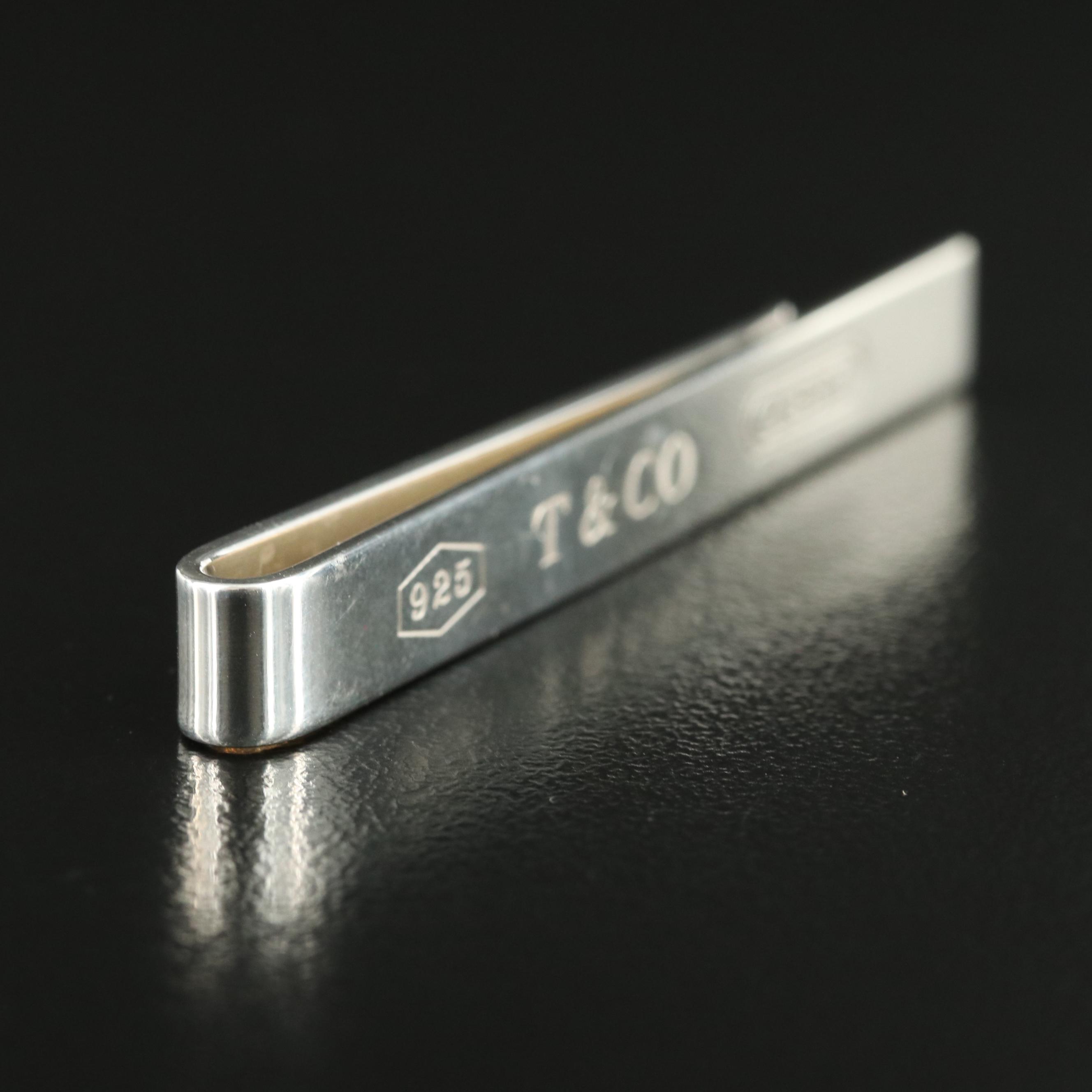 Tiffany & Co. "1837" Sterling Tie Bar