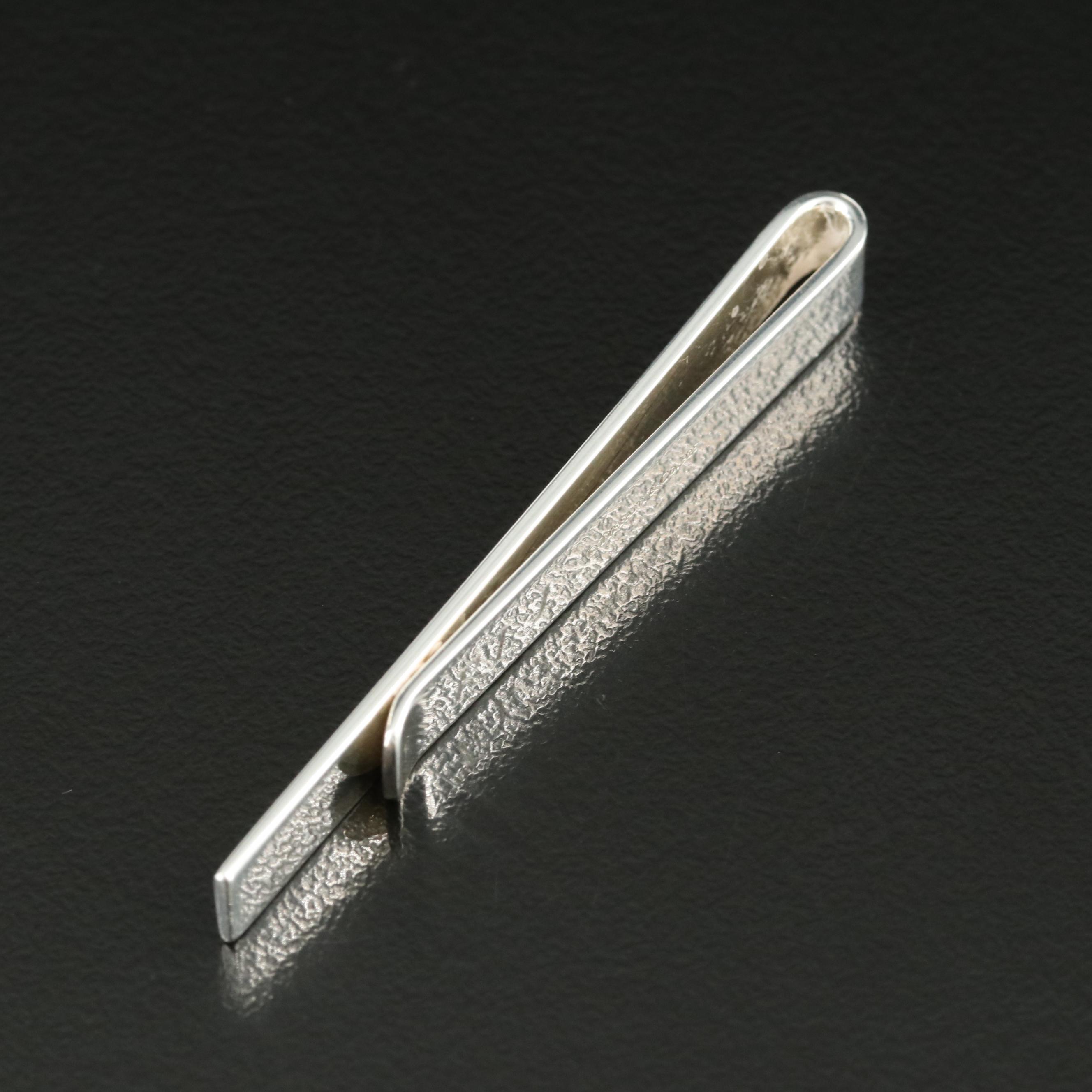 Tiffany & Co. "1837" Sterling Tie Bar