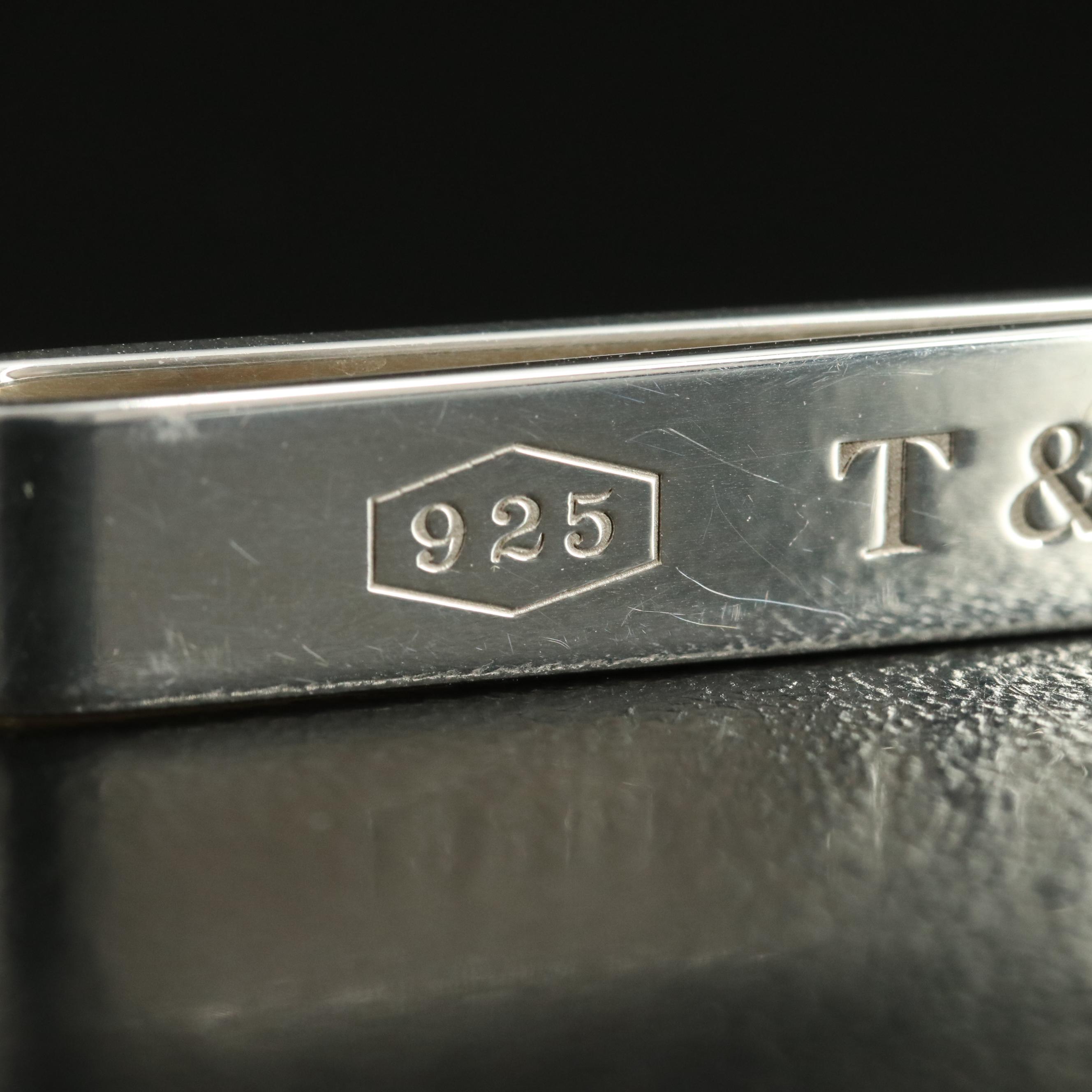 Tiffany & Co. "1837" Sterling Tie Bar