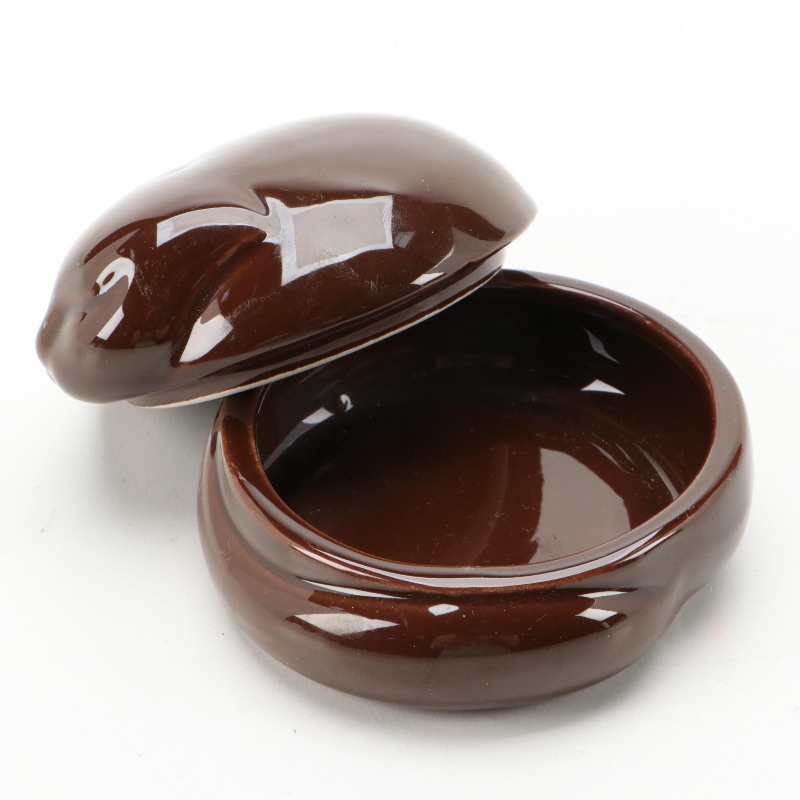 Marks & Rosenfeld for Tiffany & Co. Cat Form Jewelry Box, 1971