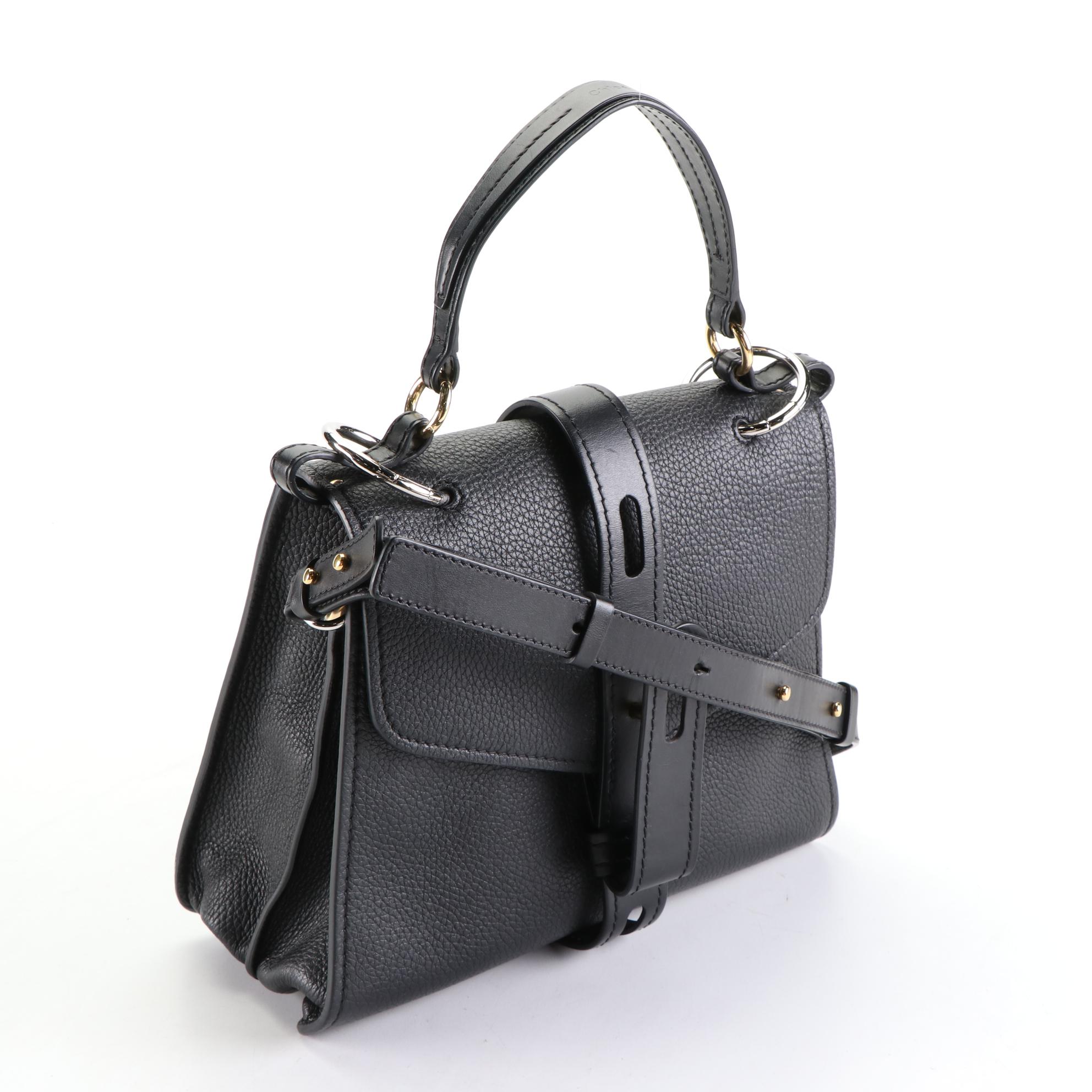 Chloé Medium Aby Day Two-Way Bag in Grain Leather