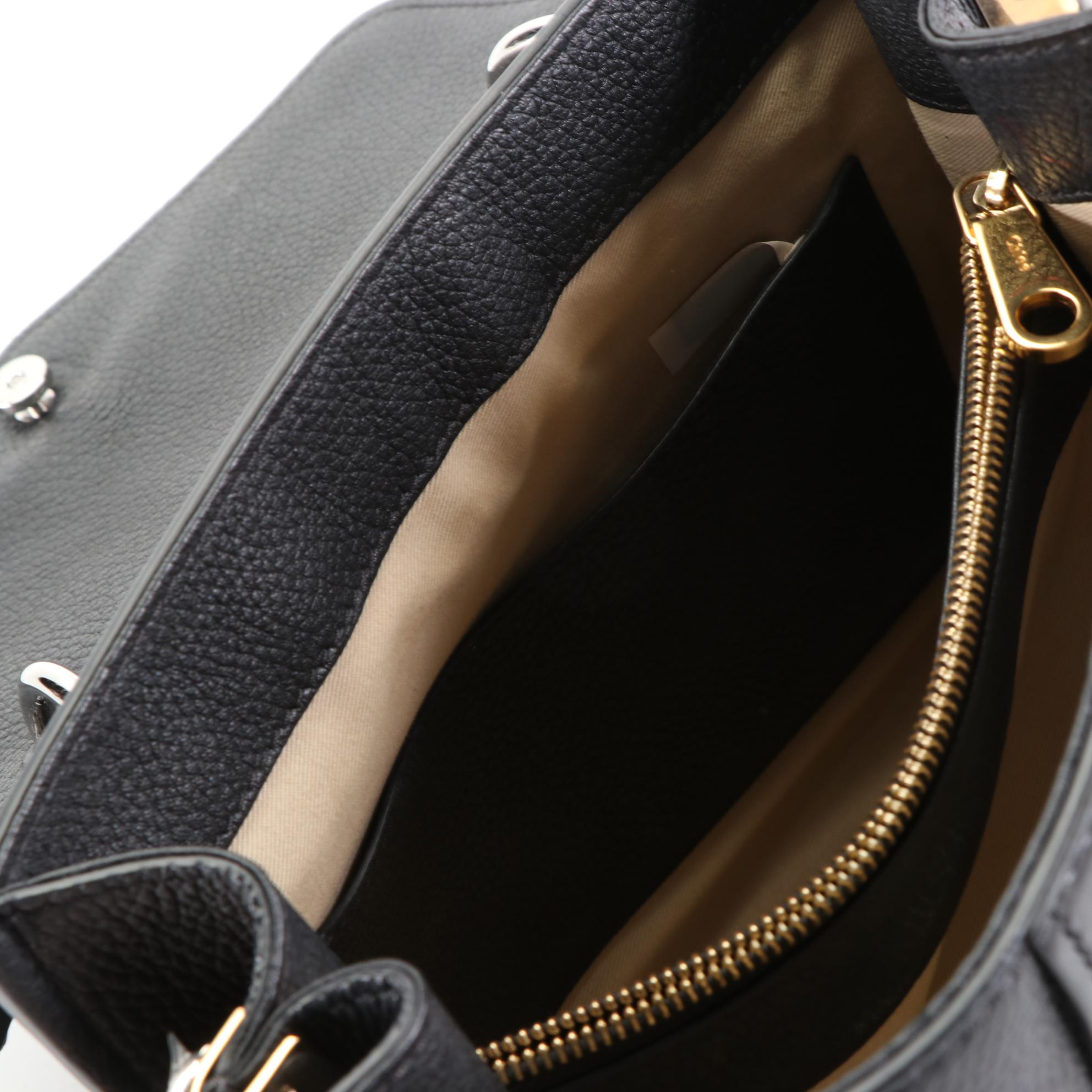Chloé Medium Aby Day Two-Way Bag in Grain Leather
