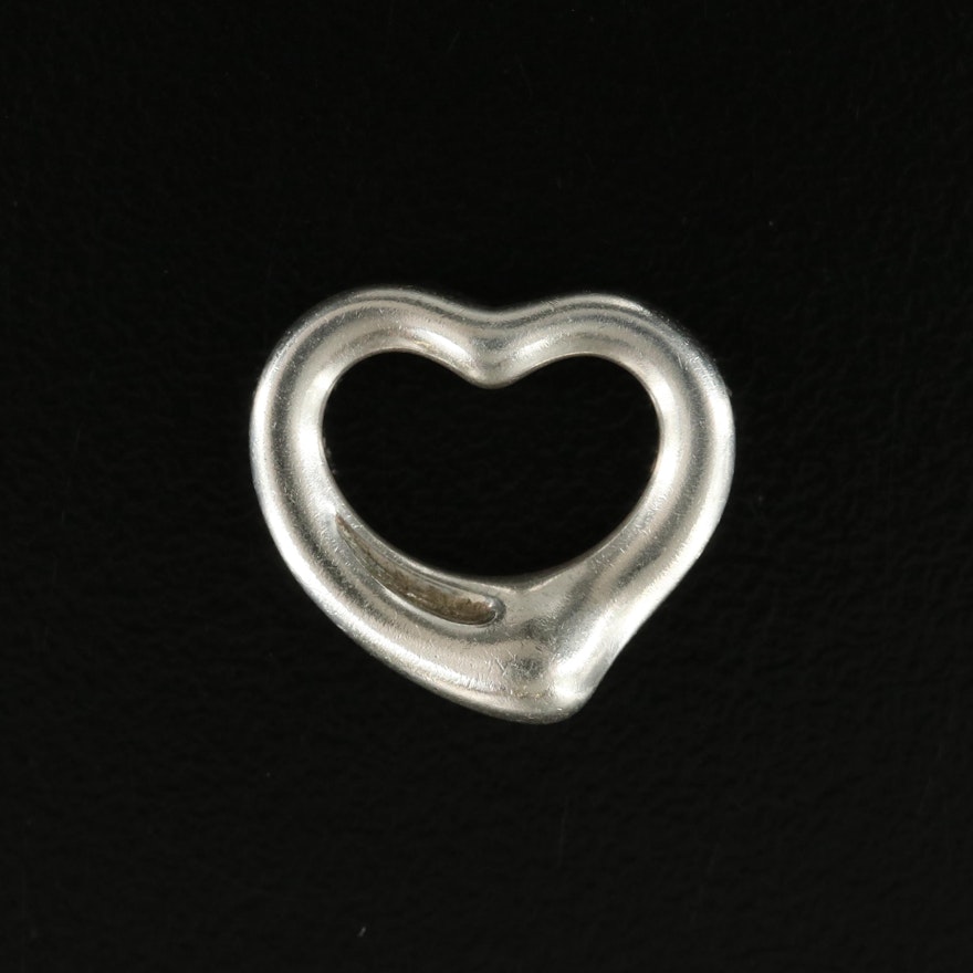 Elsa Peretti for Tiffany & Co. "Open Heart" Sterling Pendant