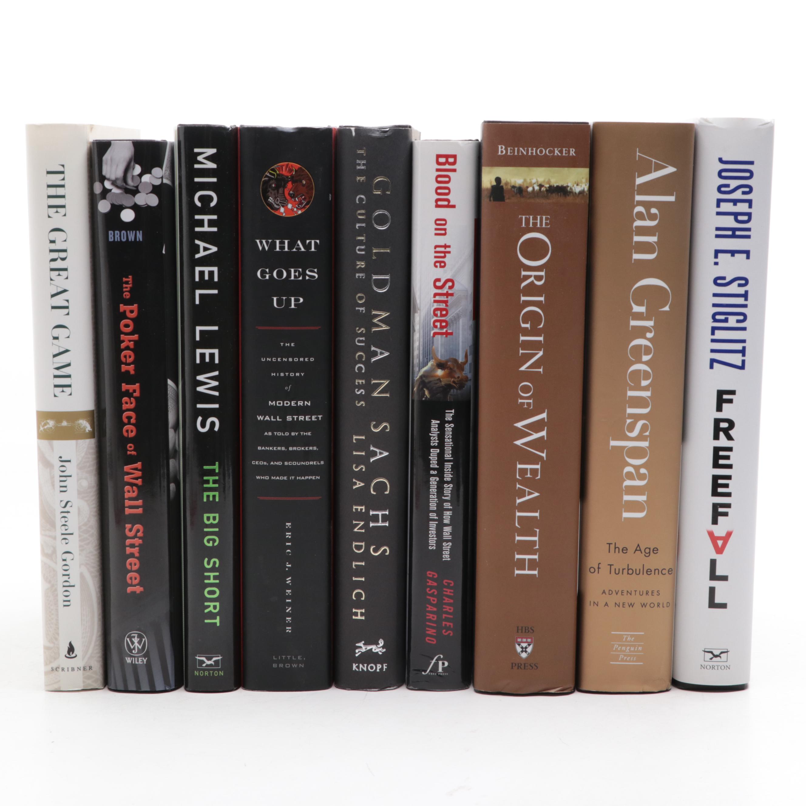 Business and Economics Books Including First Edition "The Origin of Wealth"