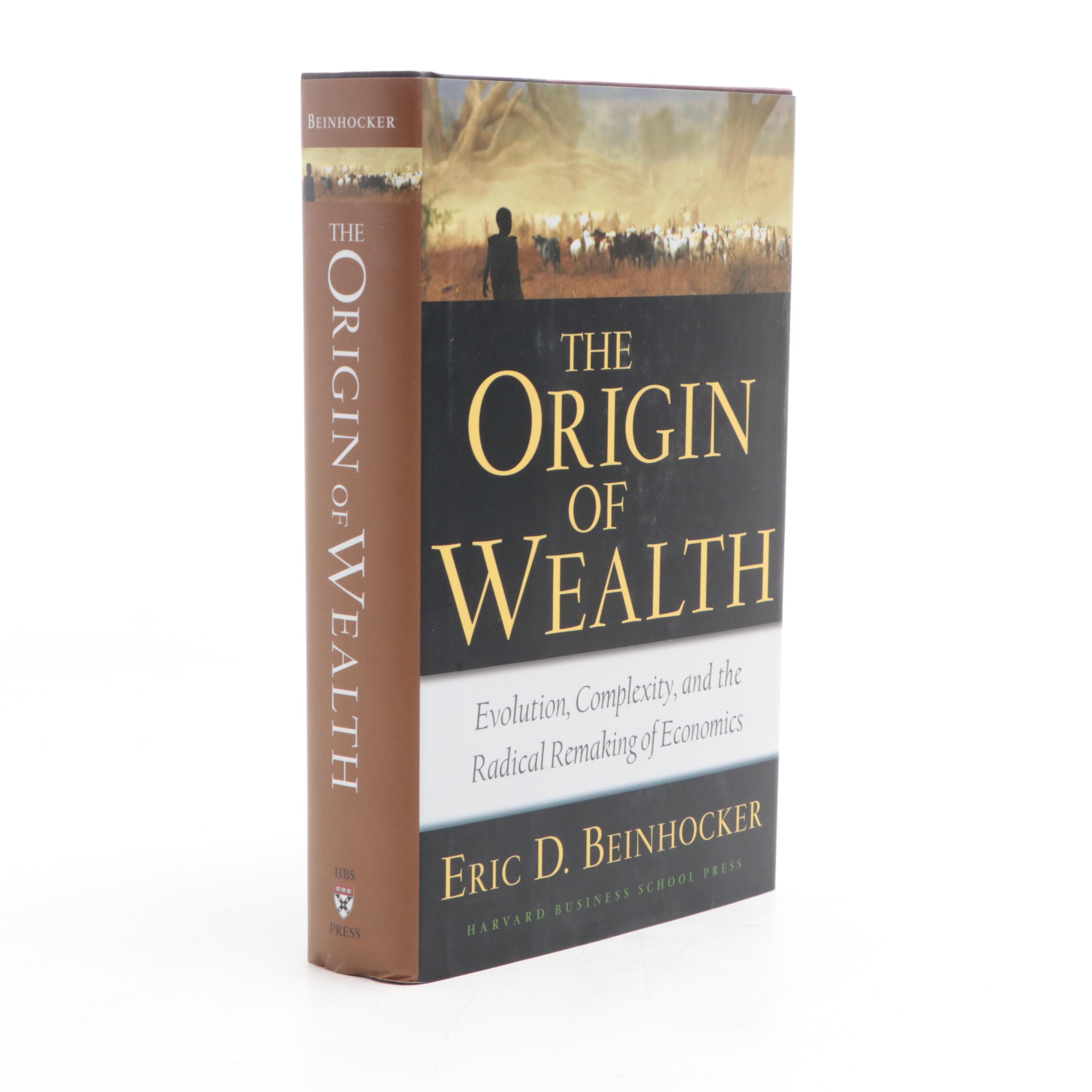 Business and Economics Books Including First Edition "The Origin of Wealth"
