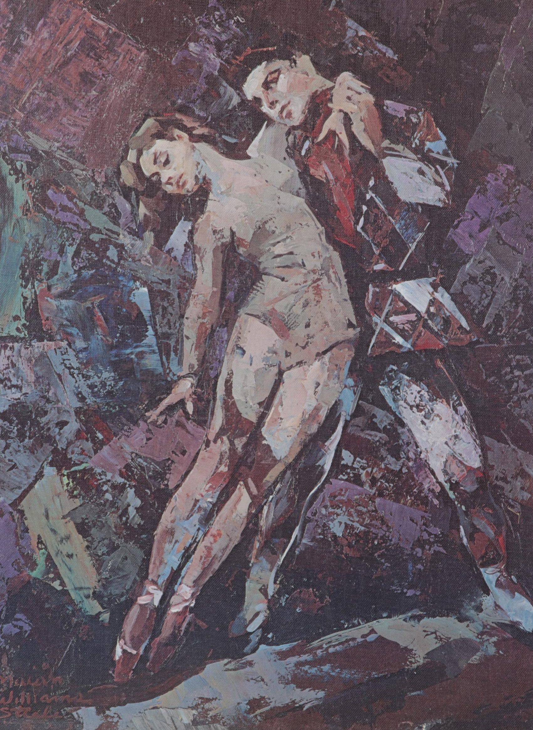 Offset Lithograph of Professional Dancers, Circa 2000